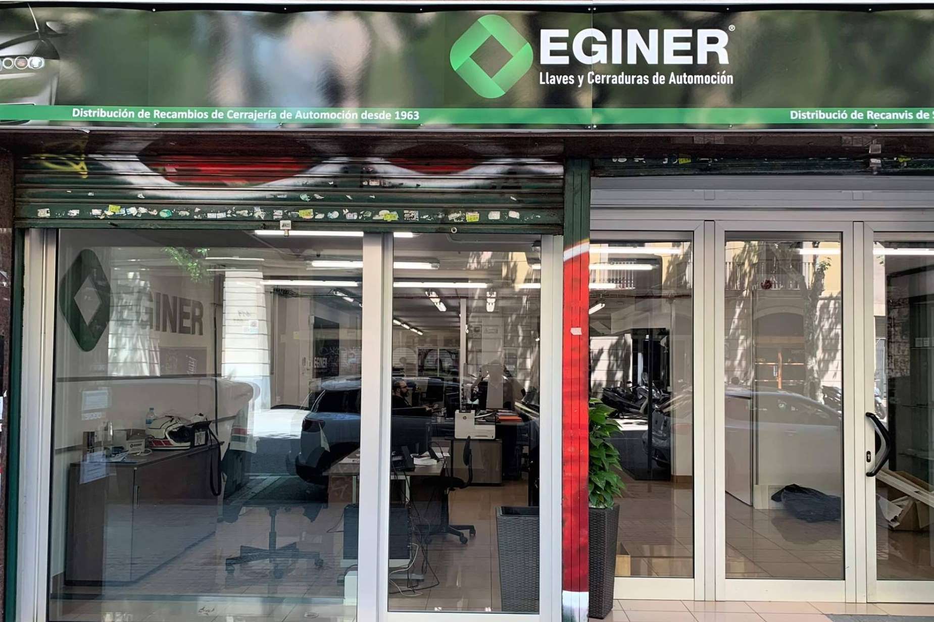 El nuevo local de la compañía EGINER para el recambio de llaves y cerraduras, entre otros servicios