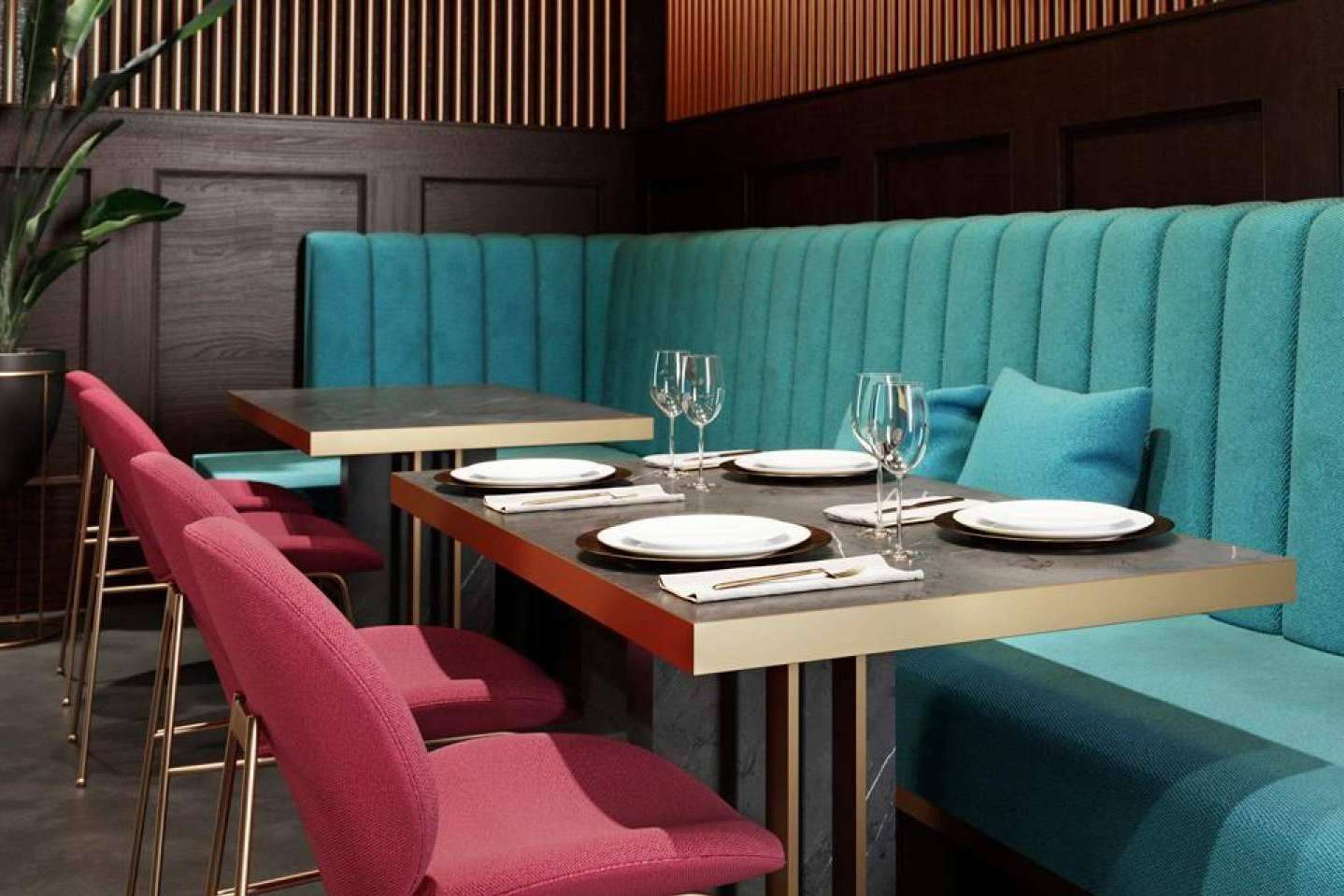 Vintage Technic de Rioma, una apuesta segura para vestir oficinas, restaurantes o espacios públicos