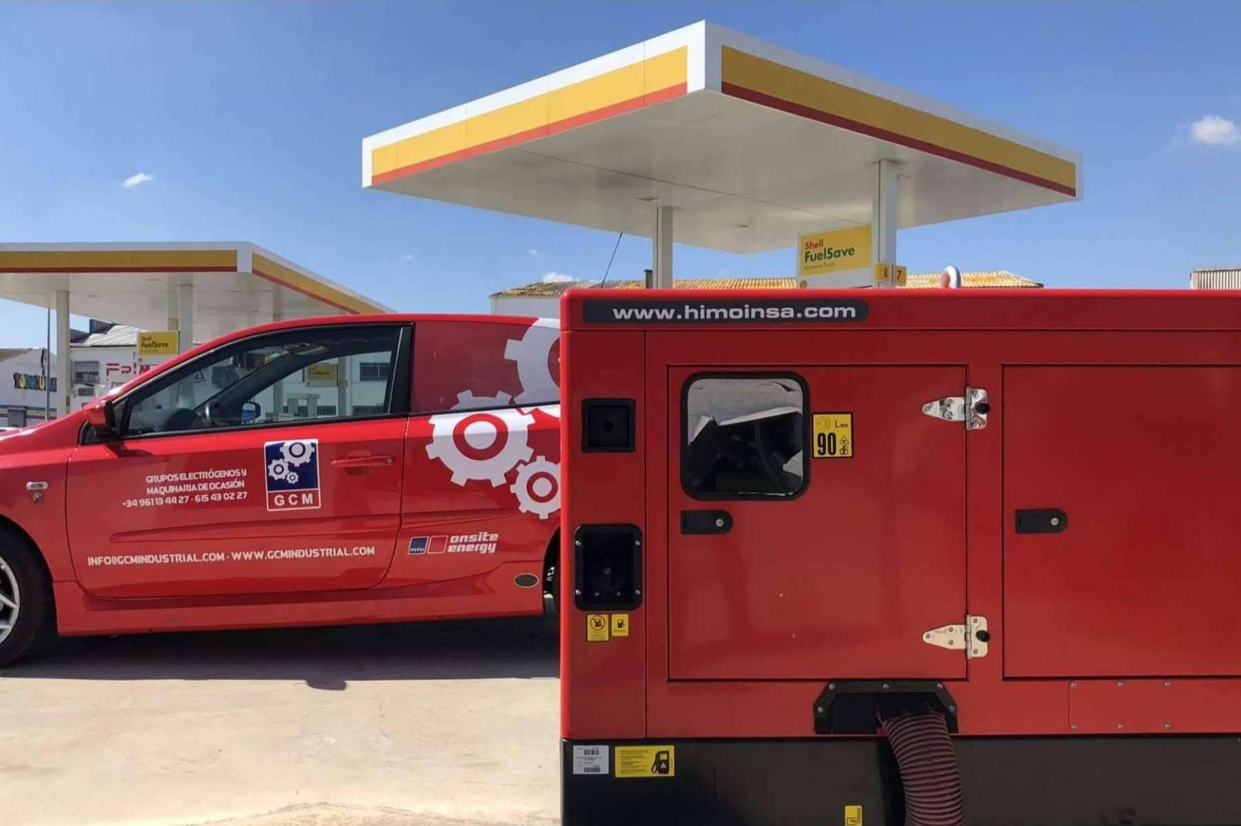 Alquiler y venta de maquinaria para toda España por GCM