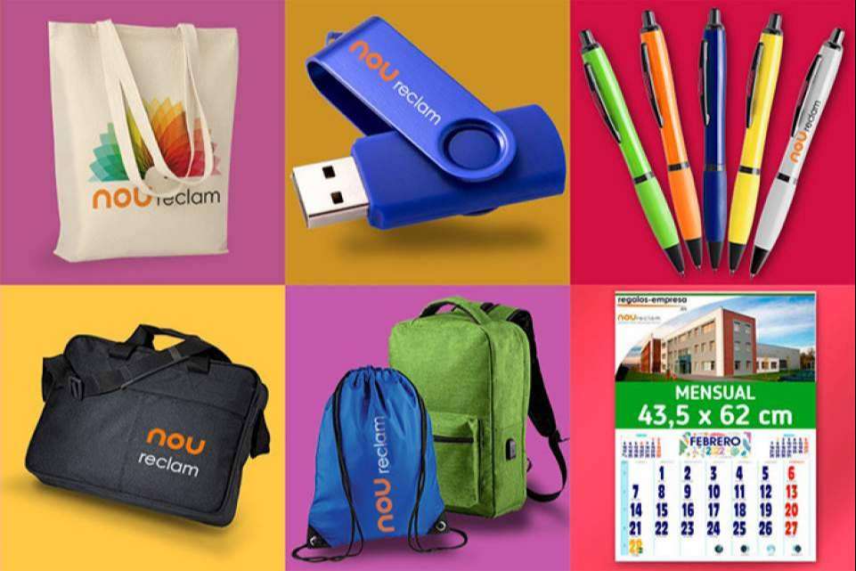 Empresa de regalos publicitarios personalizados con el logo para publicidad, NouReclam