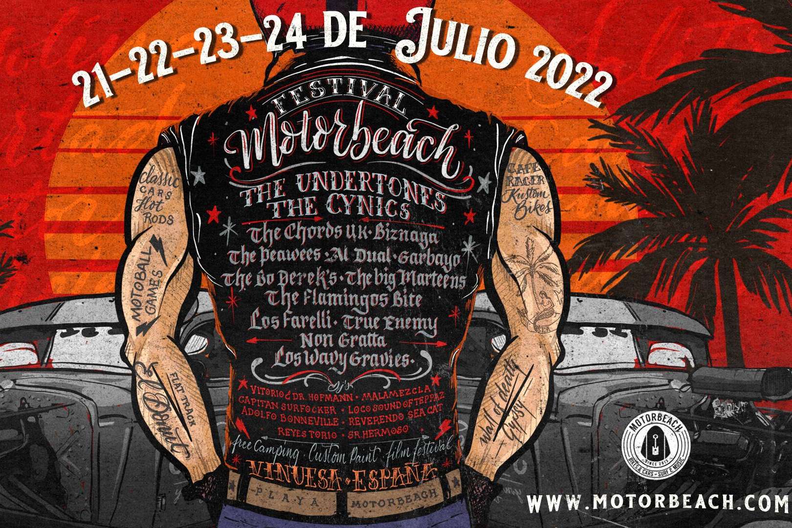 Llega a Vinuesa el Motorbeach 2022, un festival de música y motor que se celebrará del 21 al 24 de julio