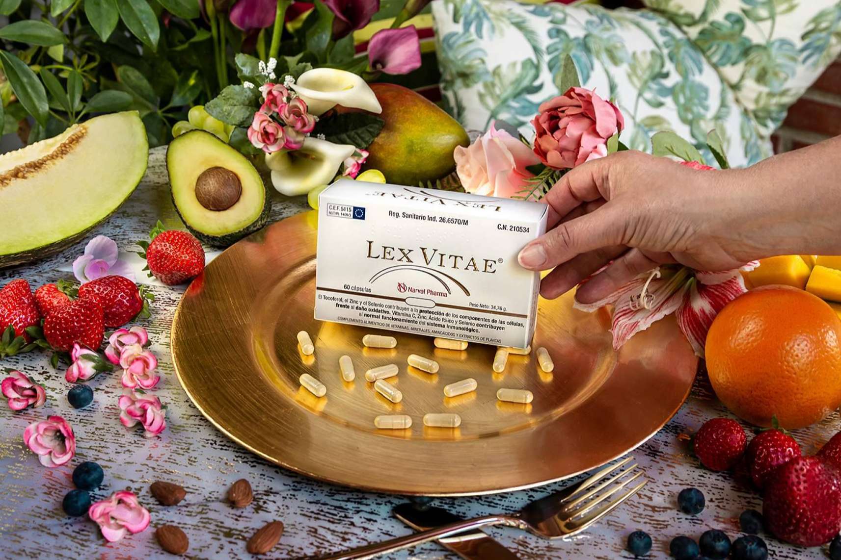 Narval Pharma comercializa Lex Vitae con antioxidante glutatión y acción antiedad