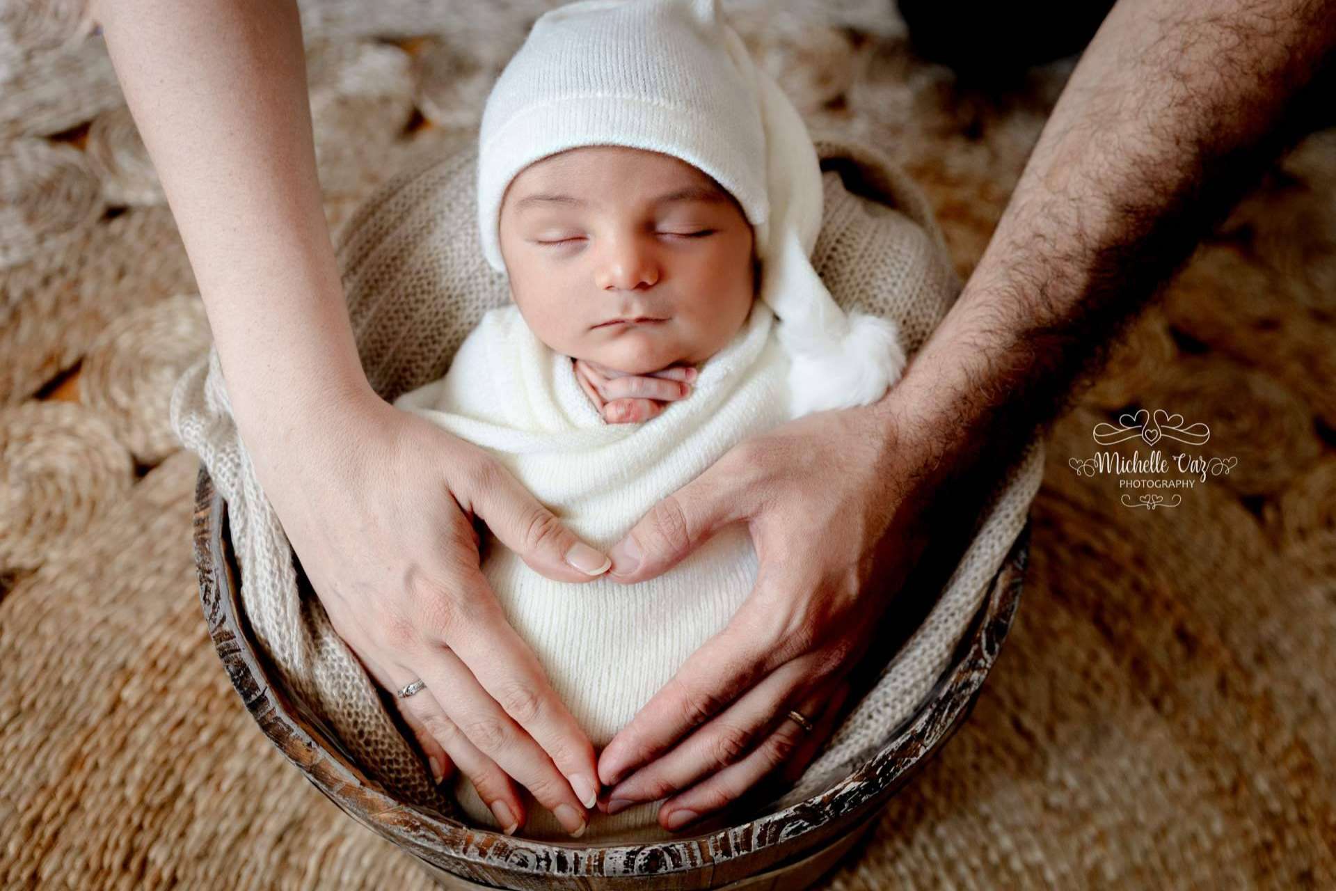 Fotografía de recién nacidos (newborn) con Michelle Vaz