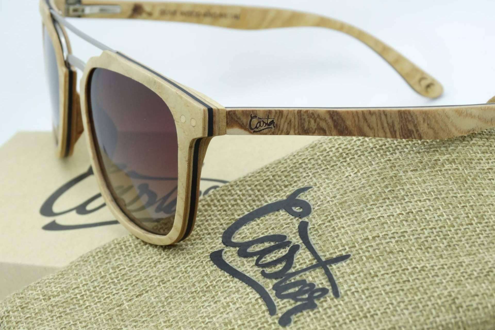 Cómo son las nuevas gafas de madera de zebrano y de olivo