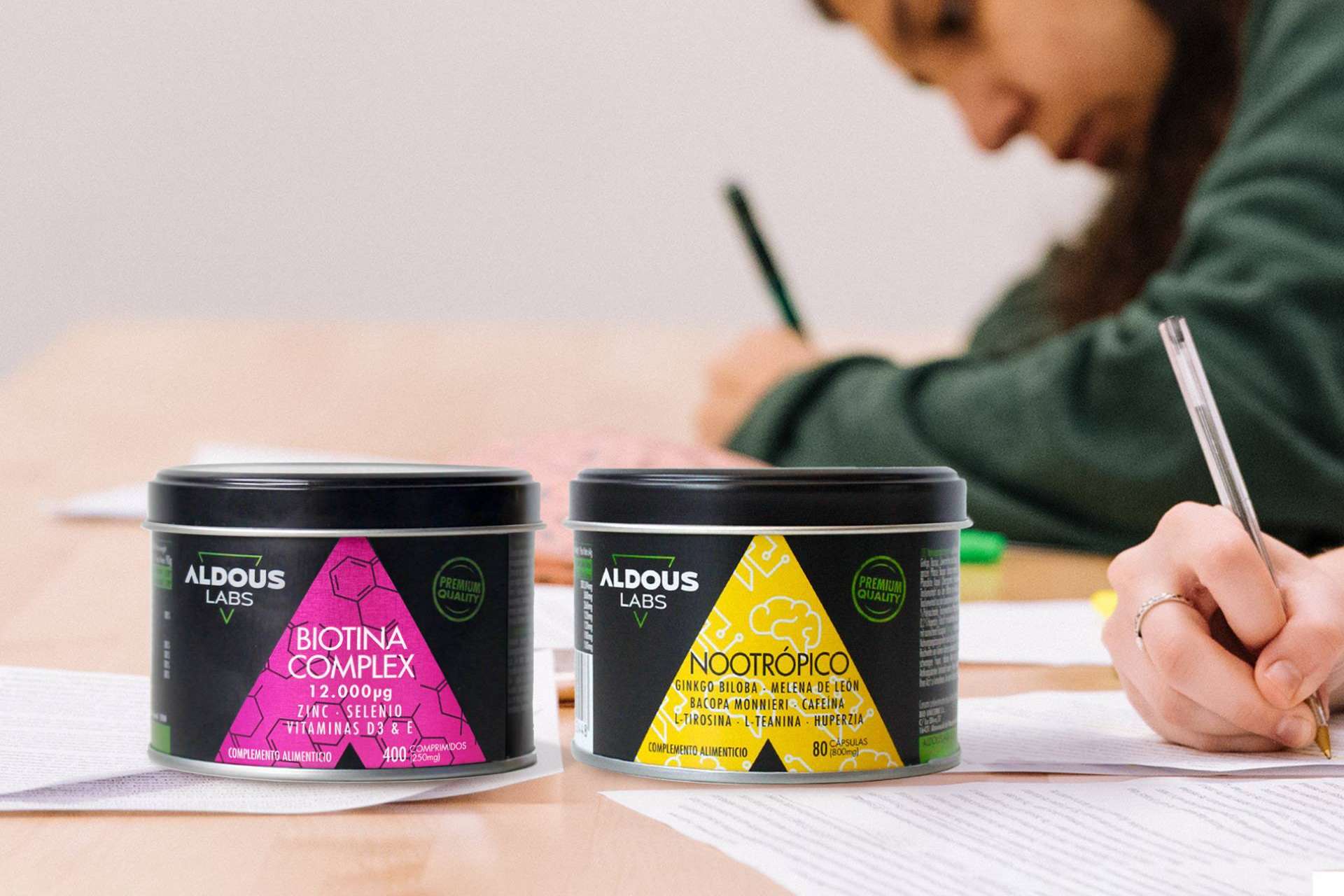 La gran acogida de Nootrópico y Biotina, los nuevos lanzamientos de Aldous Bio