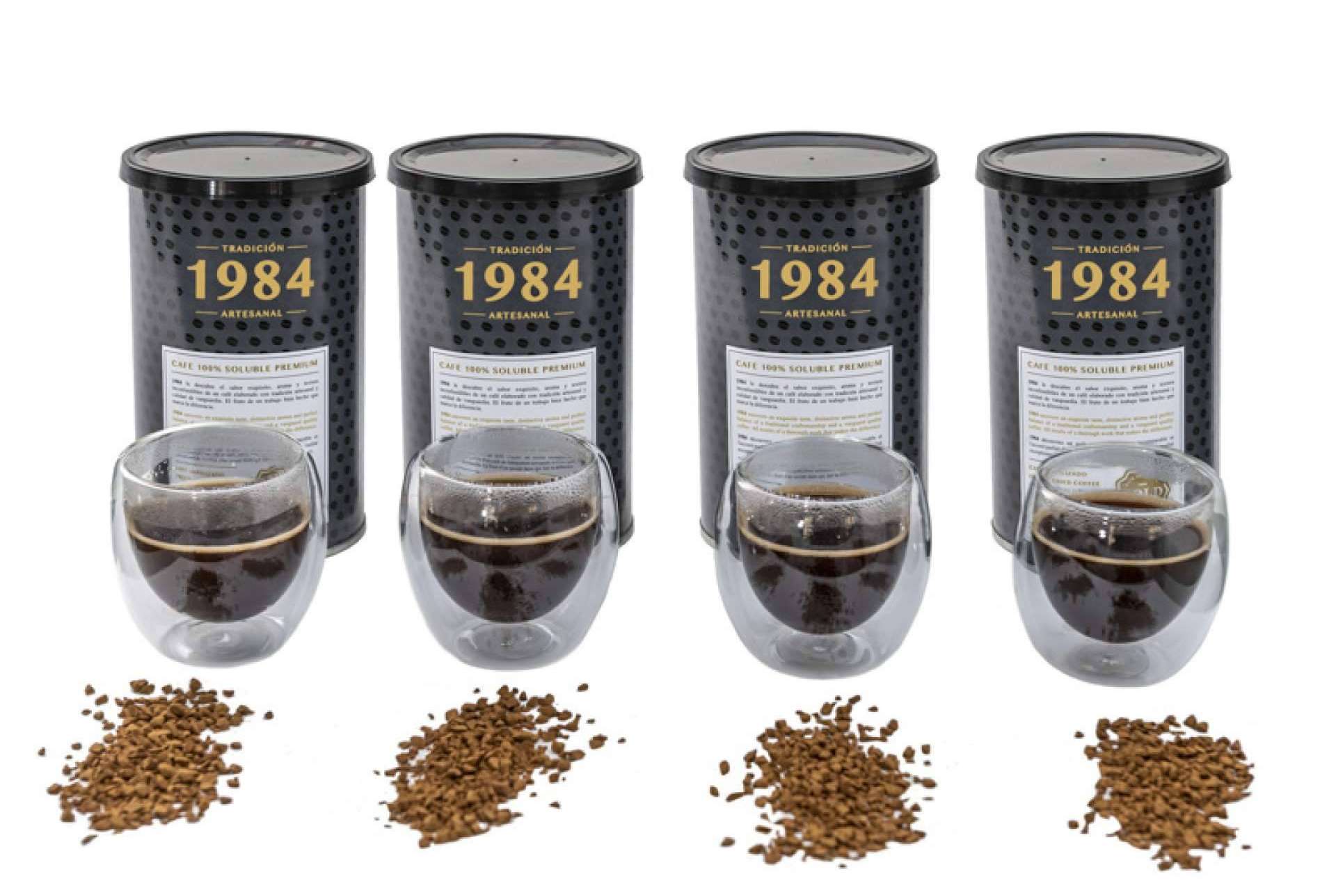 Disfrutar tanto en los bares como en casa  del  café soluble perfecto de Cafés 1984