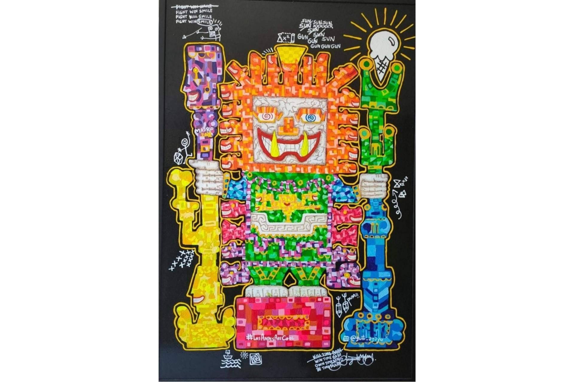 Guto Ajayu, el símbolo del arte moderno desde sus raíces natales