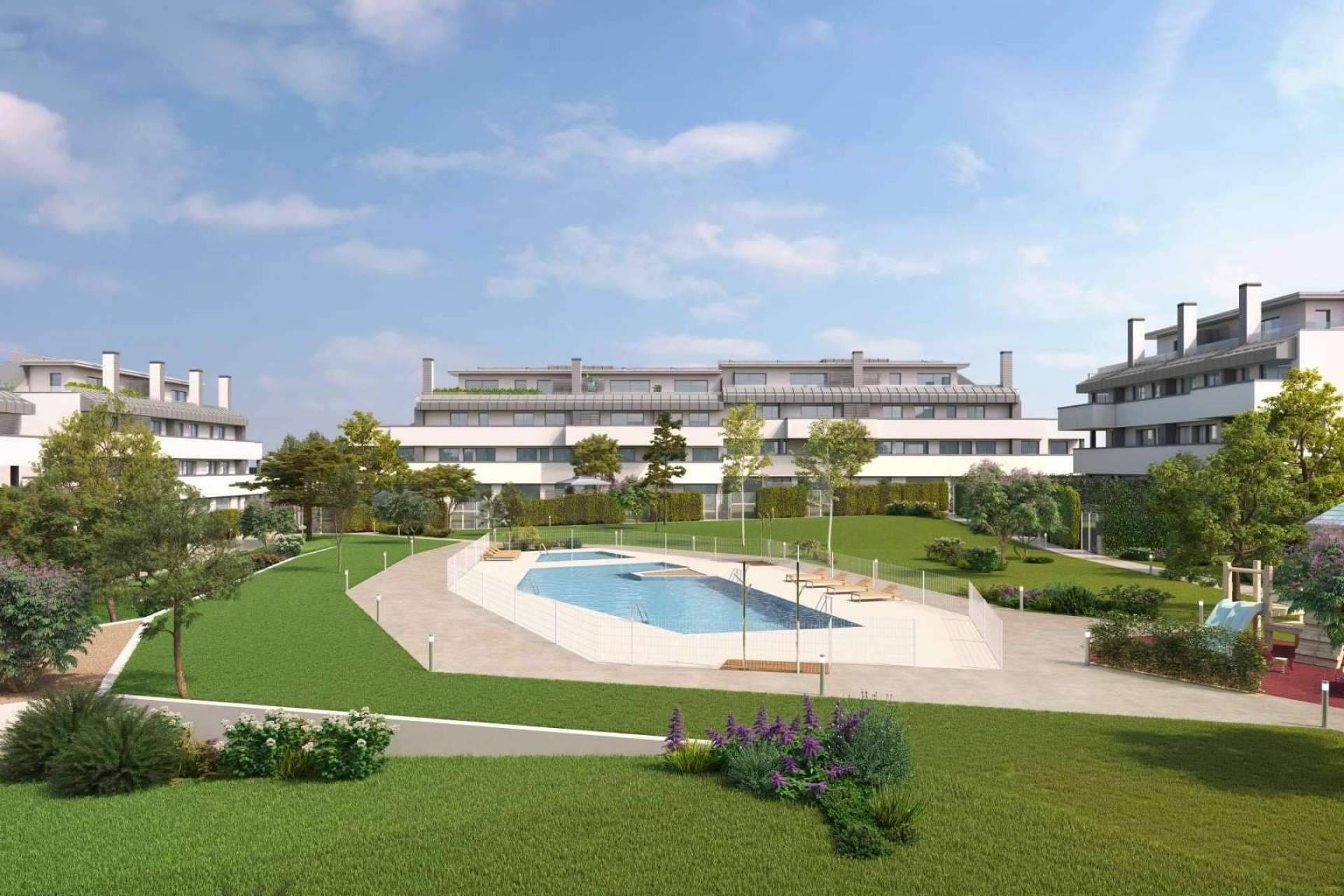Zanda Homes ofrece viviendas con terraza, piscina y pádel a 30 minutos del centro de Madrid, en el Viso de Villalbilla