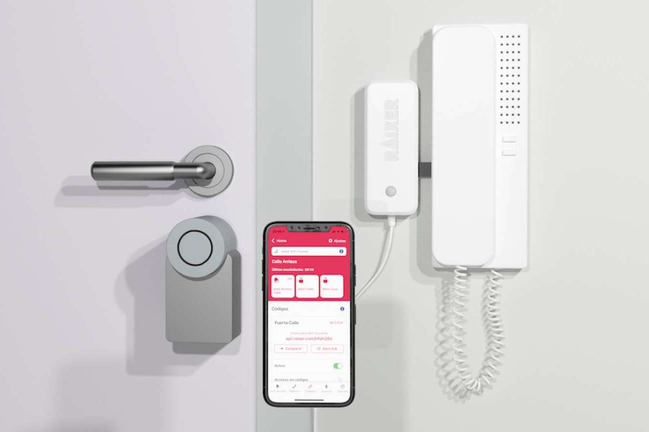 Sistemas de acceso de cerradura inteligente, de la mano de Raixer