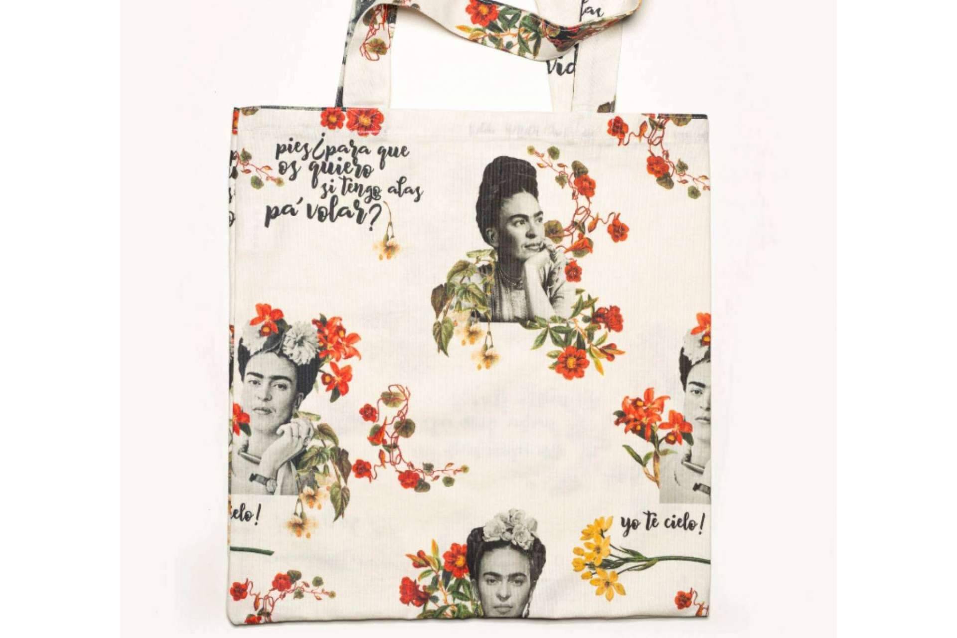 Usanifu Frida Khalo, una bolsa estampada artesanal de la firma Natinee Bags