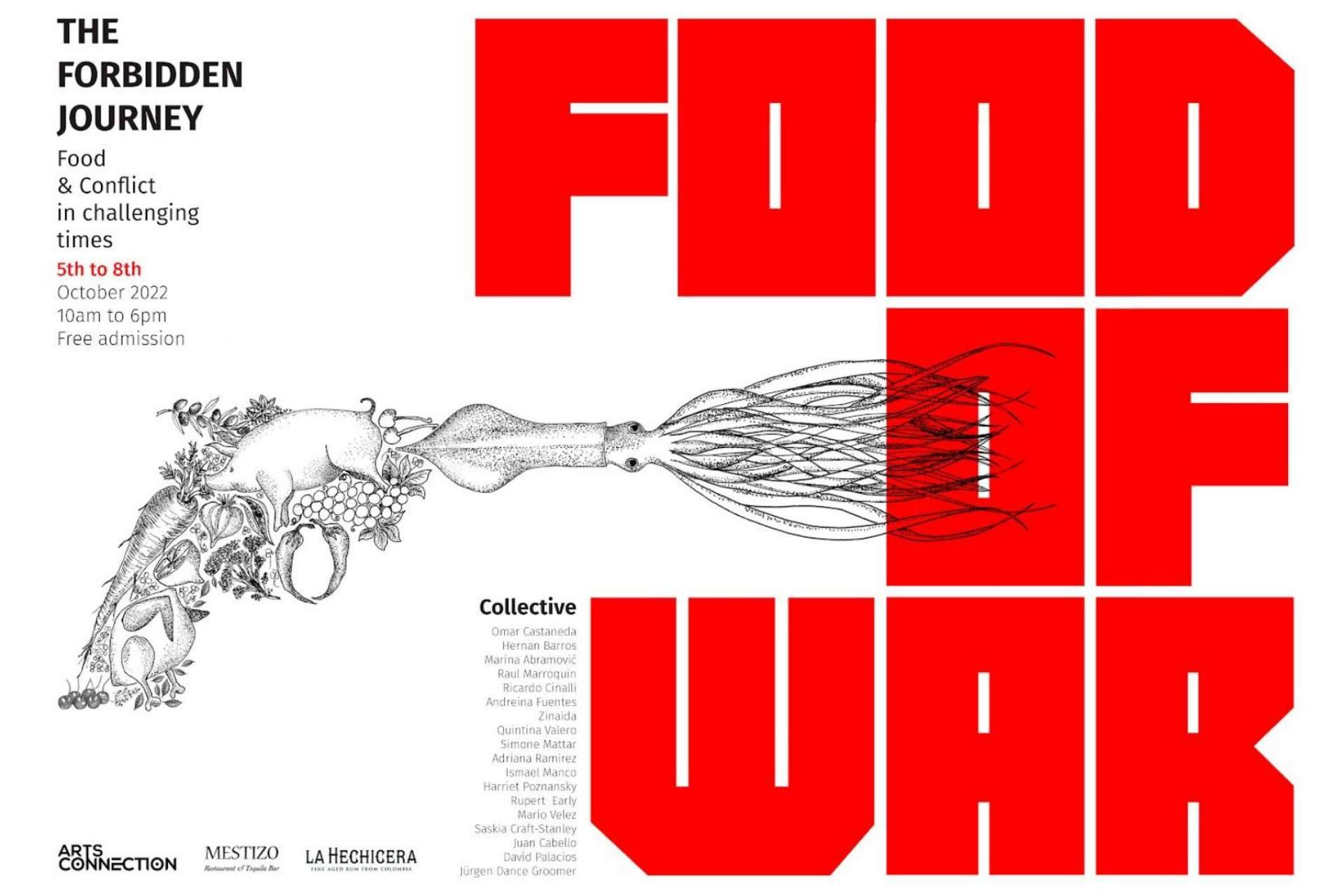 Food of War está presente en Londres con la exposición 'The Forbidden Journey'
