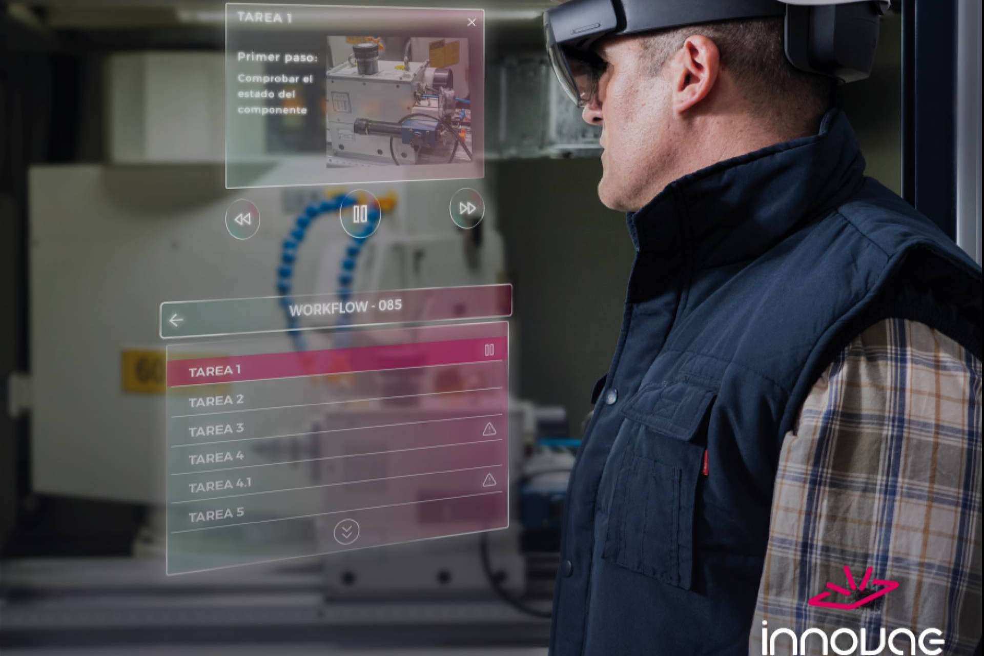 La optimización de operaciones técnicas mediante la herramienta SAAM de realidad mixta, por Innovae