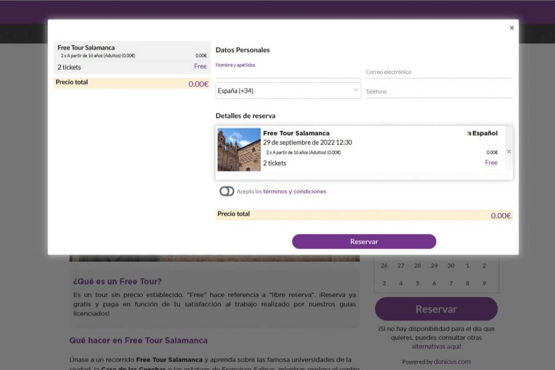Las ventajas de usar un sistema para reservar con anterioridad plazas de free tour