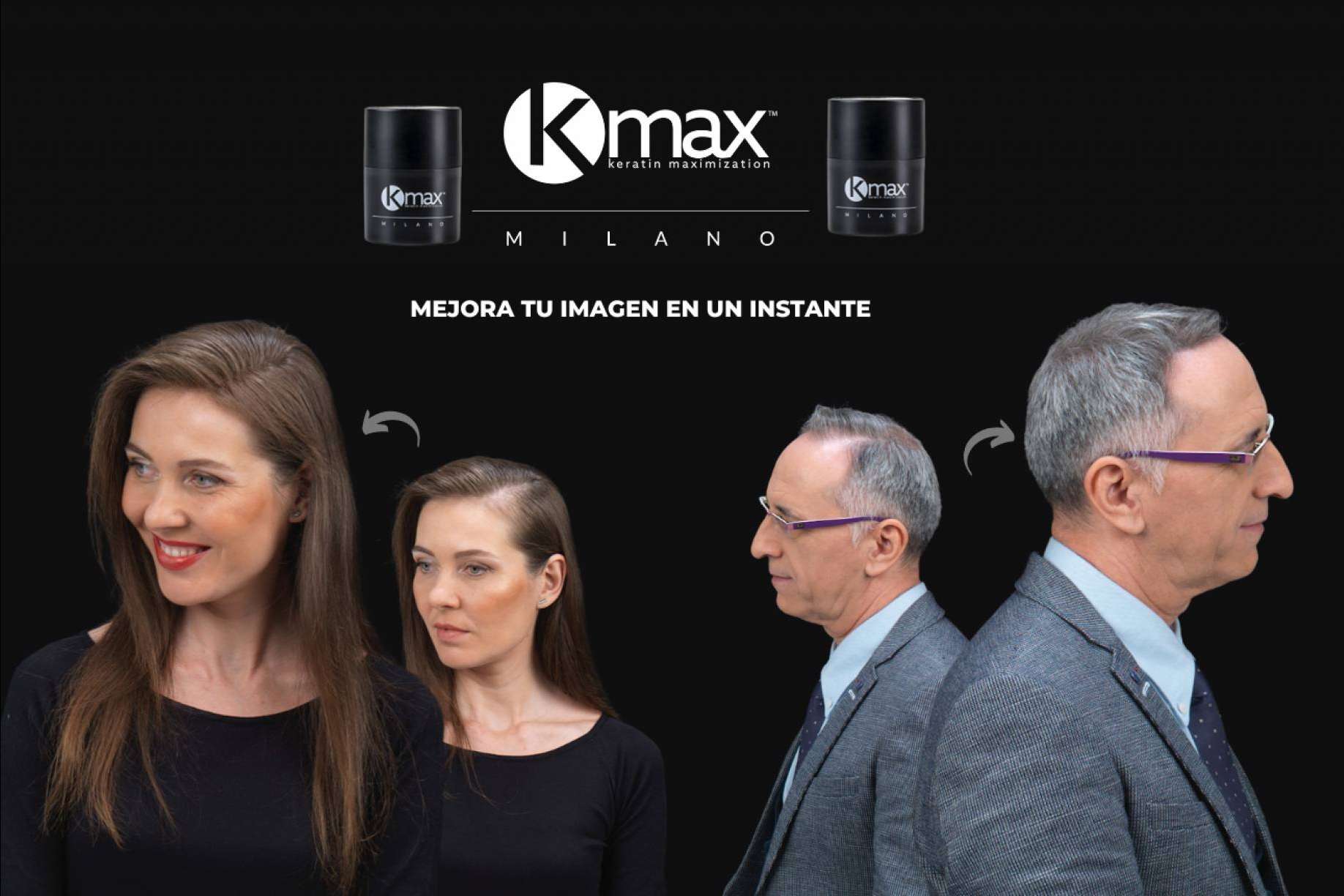 Kmax contribuye a mejorar la densidad del cabello en hombres y mujeres