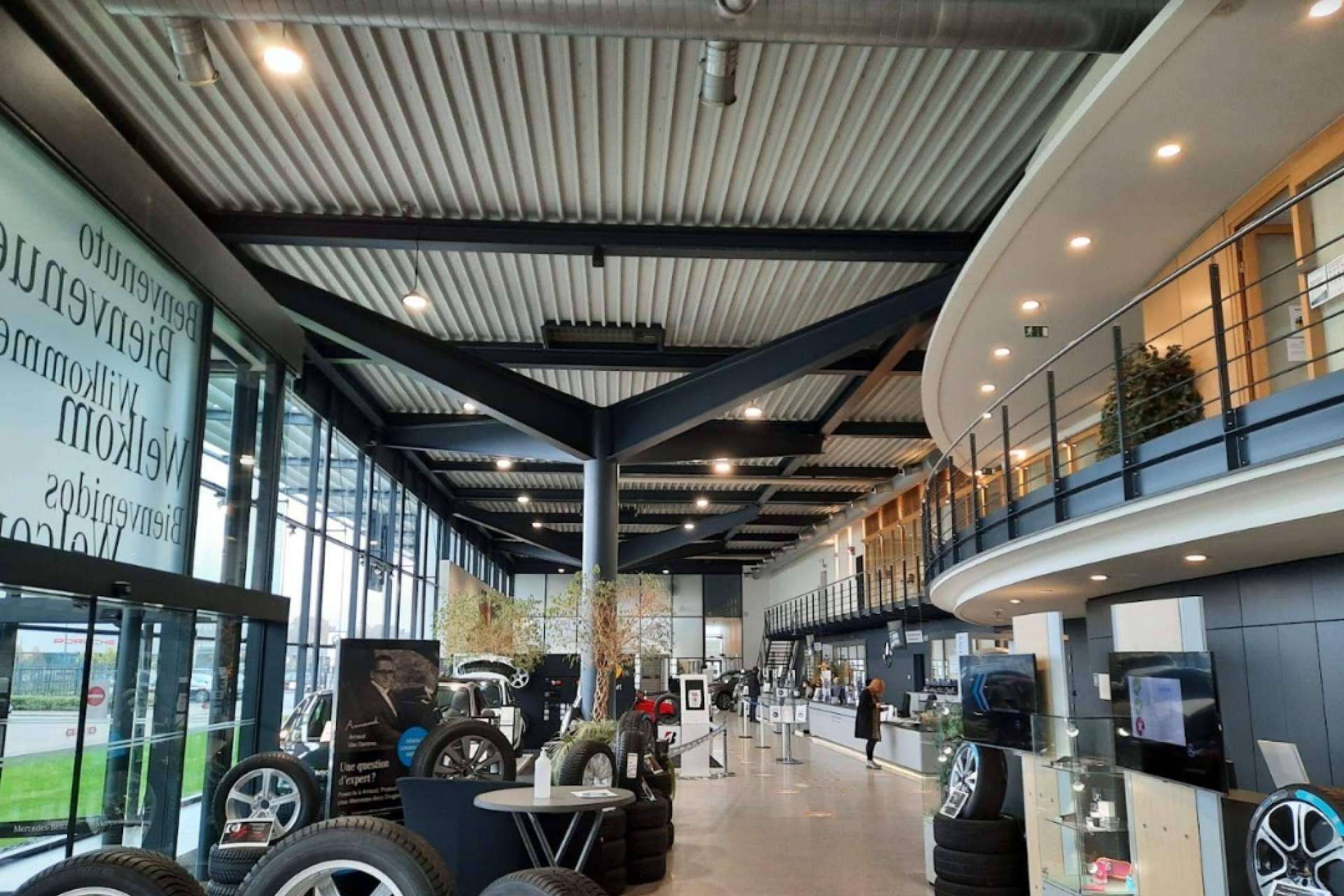 Iluminación de naves industriales, con Óptima LED