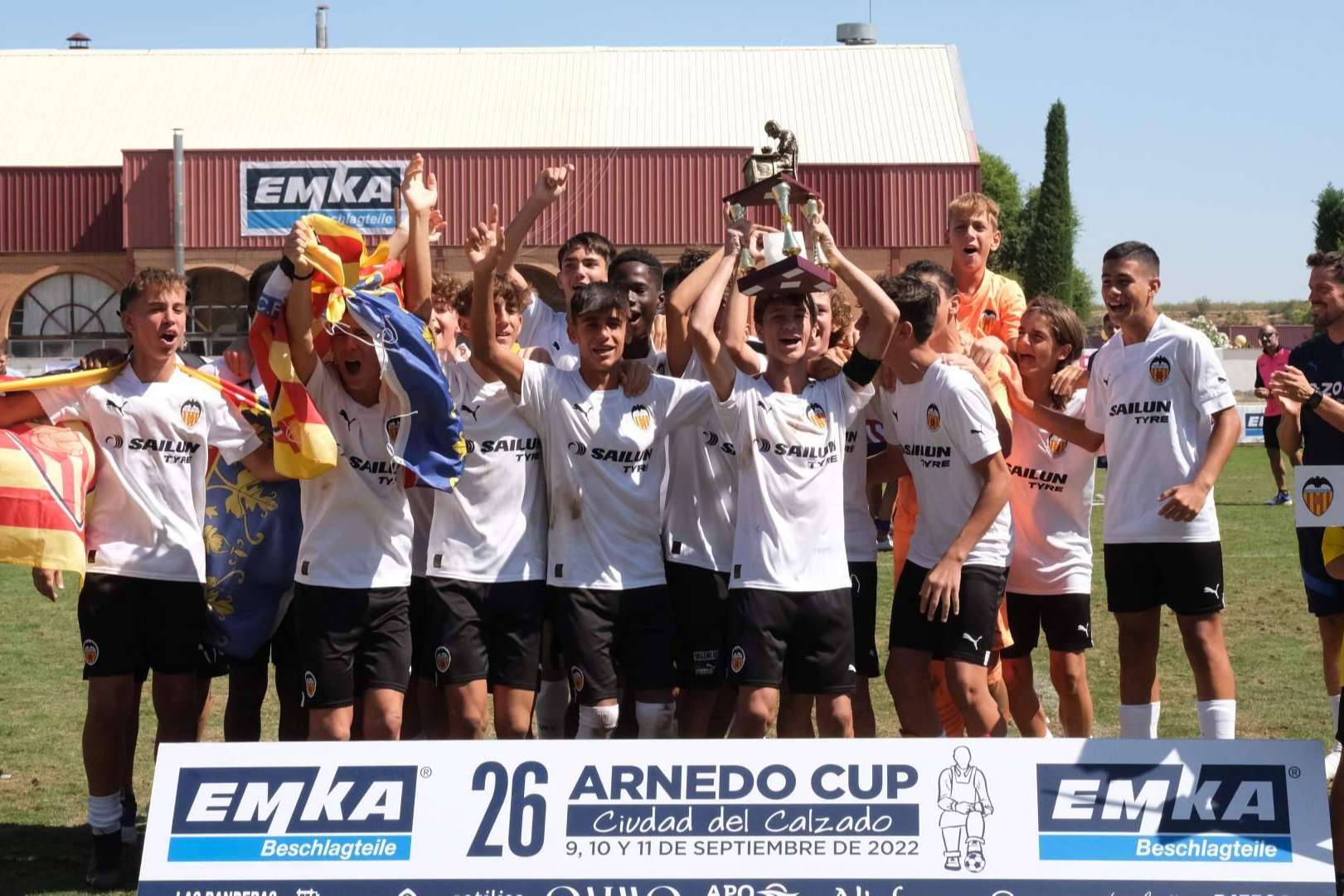 El Valencia se proclama campeón de la XXVI Arnedo Cup
