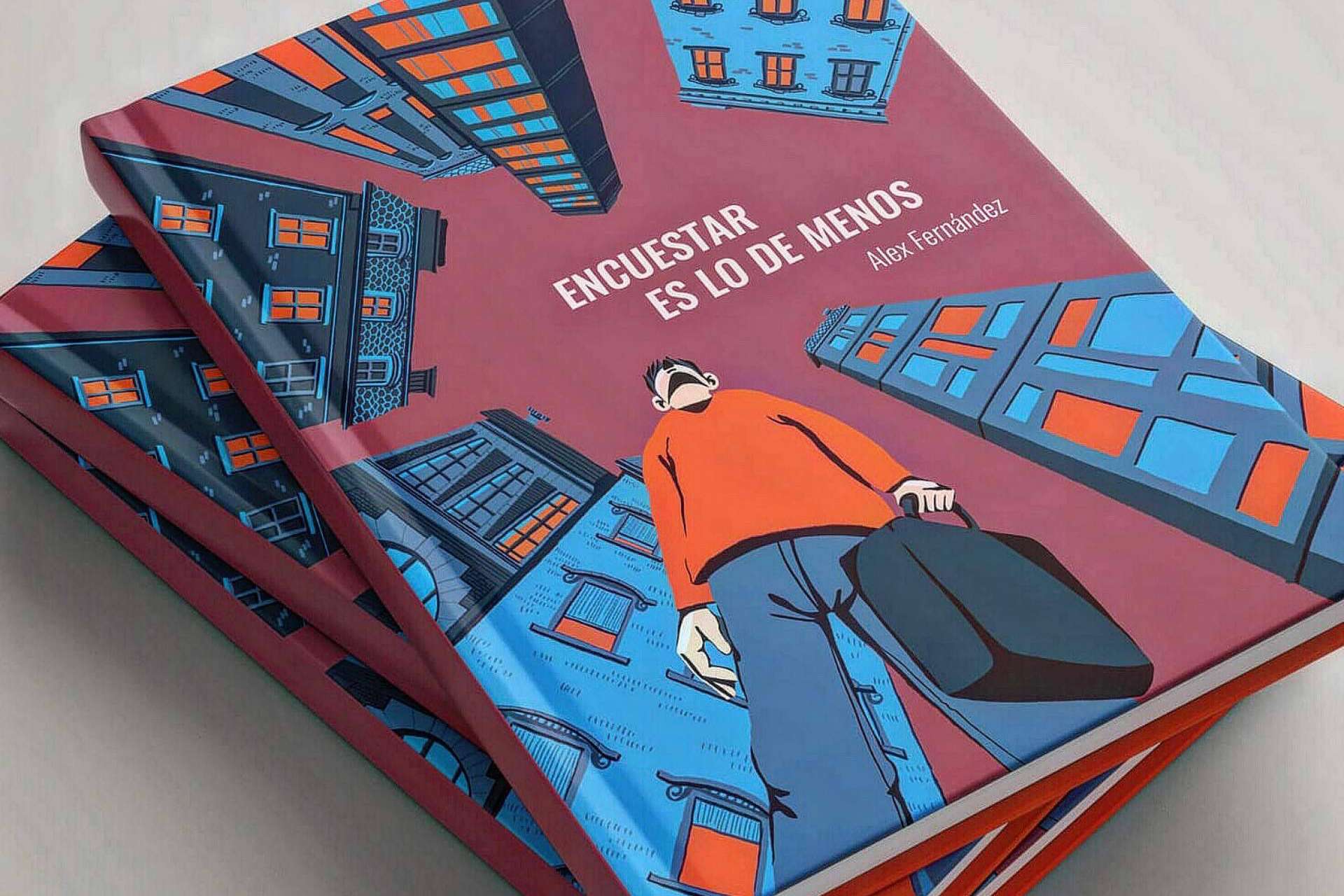 Encuestar es lo de Menos es la novela que arrasa en Instagram de Alex Fernández