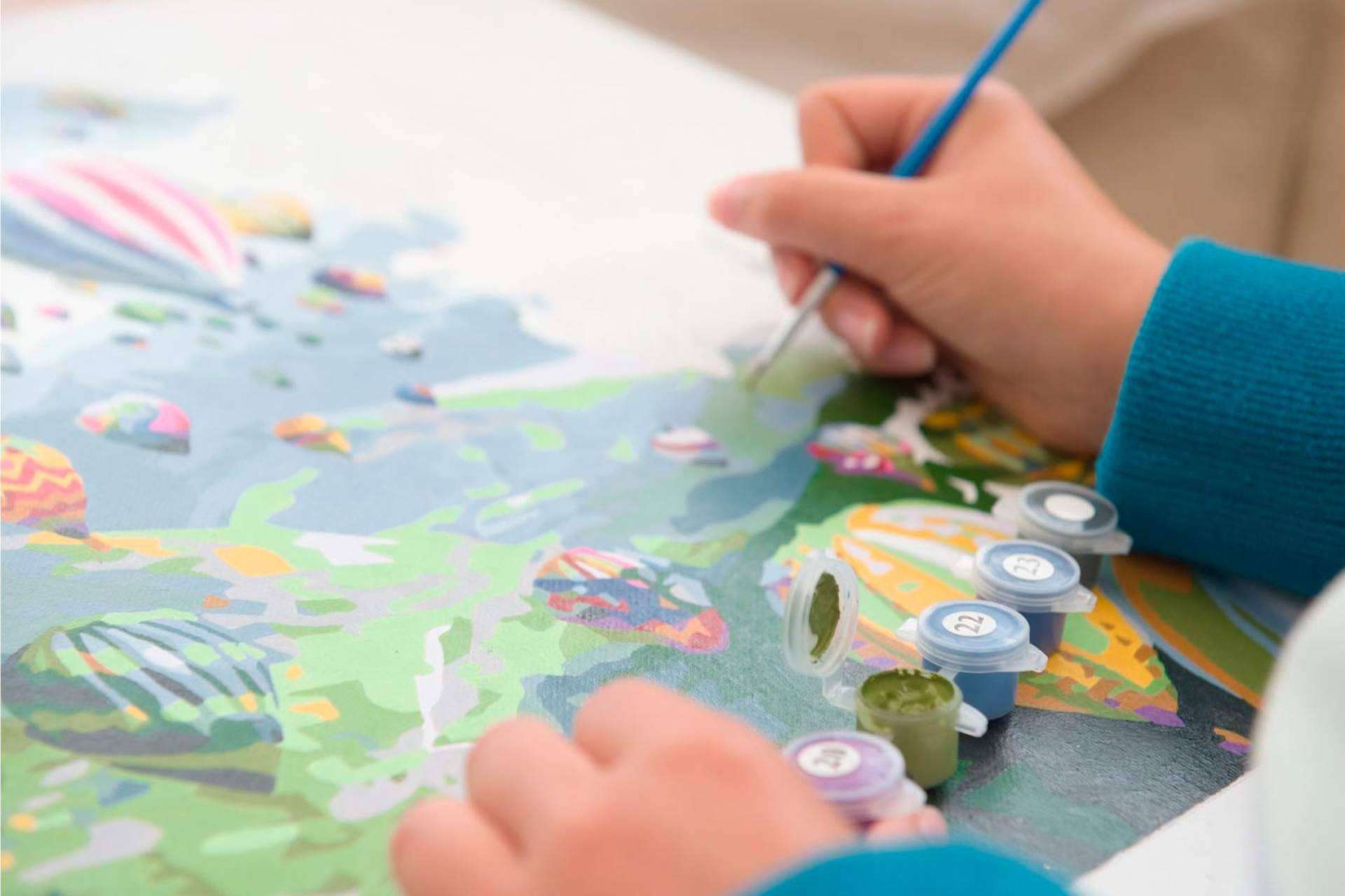 Relajarse y disfrutar en otoño con Canvas by Numbers, la actividad de pintar por números que alivia el estrés
