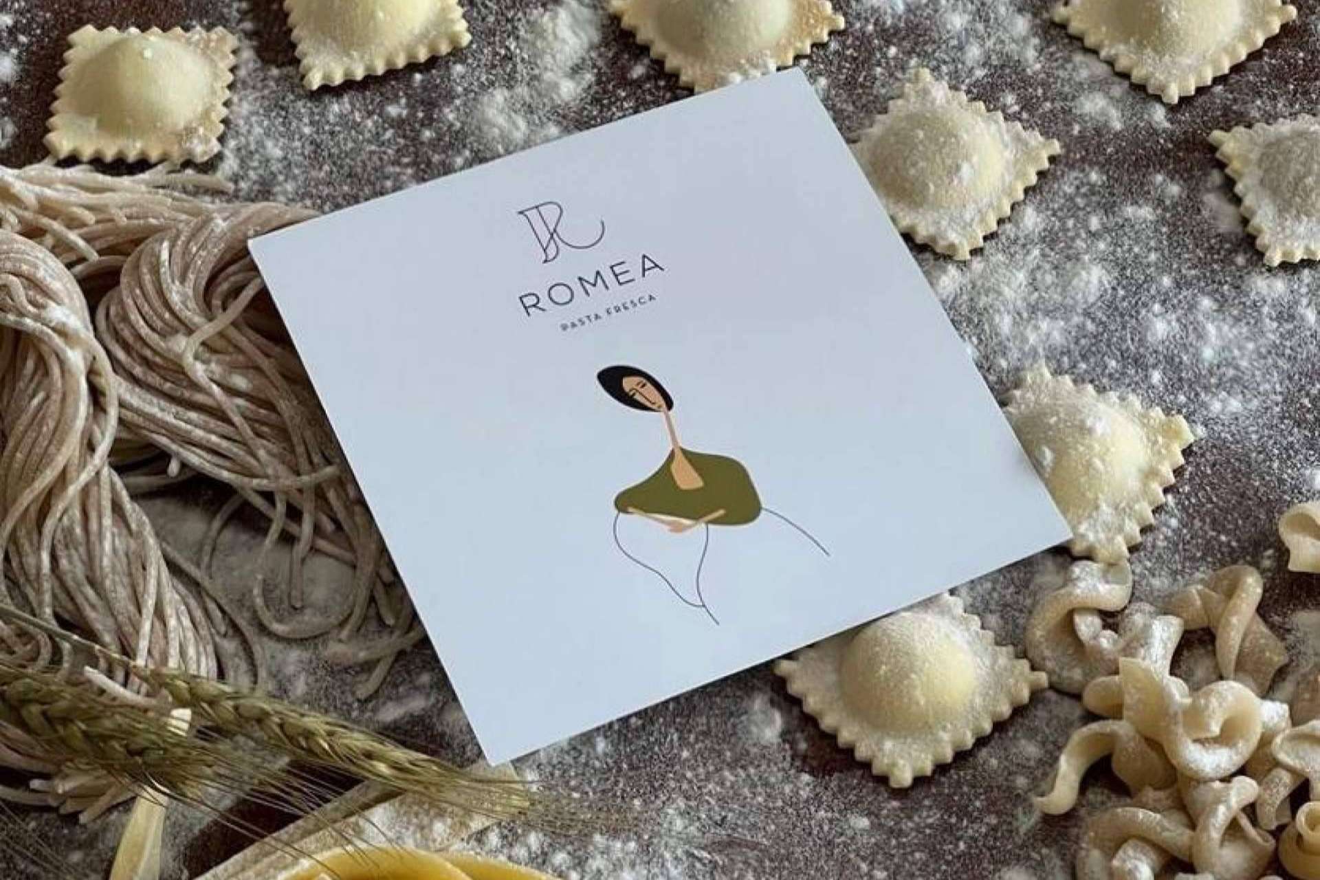 Romea y la pasta fresca a domicilio para vivir la experiencia de la cocina italiana
