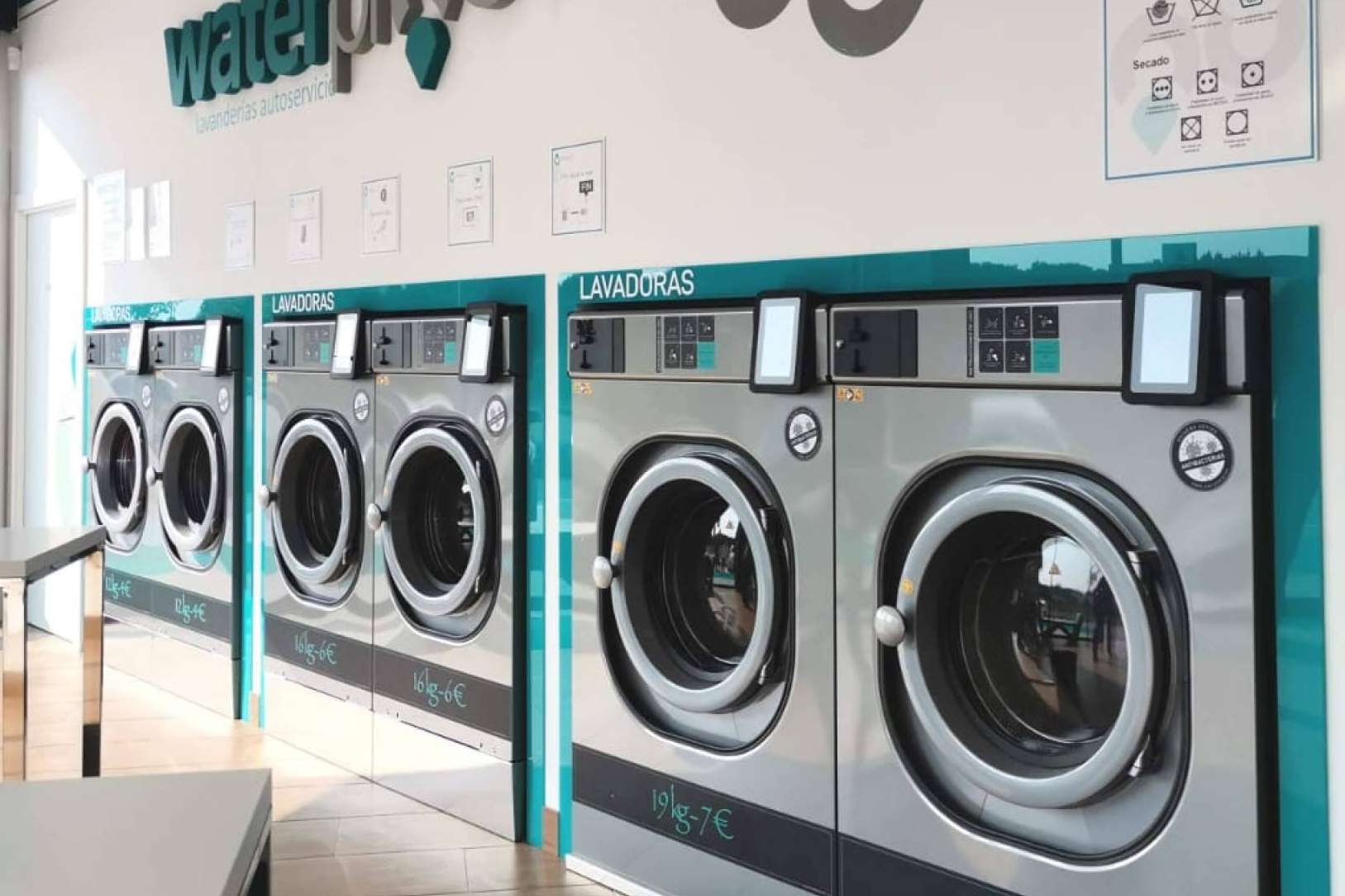 Ahorro energético y económico acudiendo a lavanderías de autoservicio