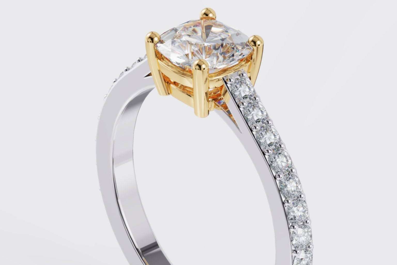 La gema que brilla más que el diamante es la moissanita