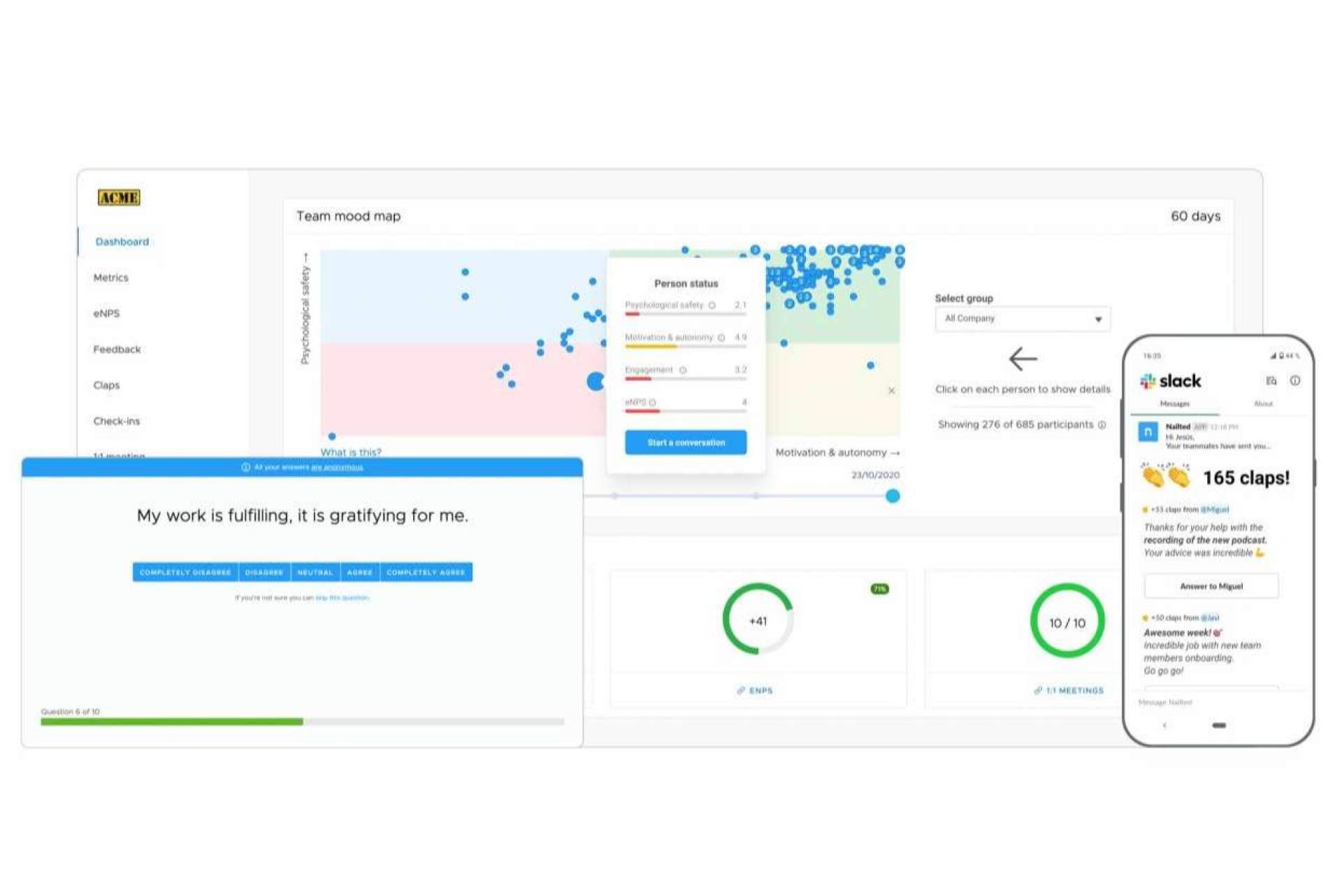 Mejorando la experiencia del empleado en equipos en remoto con Nailted