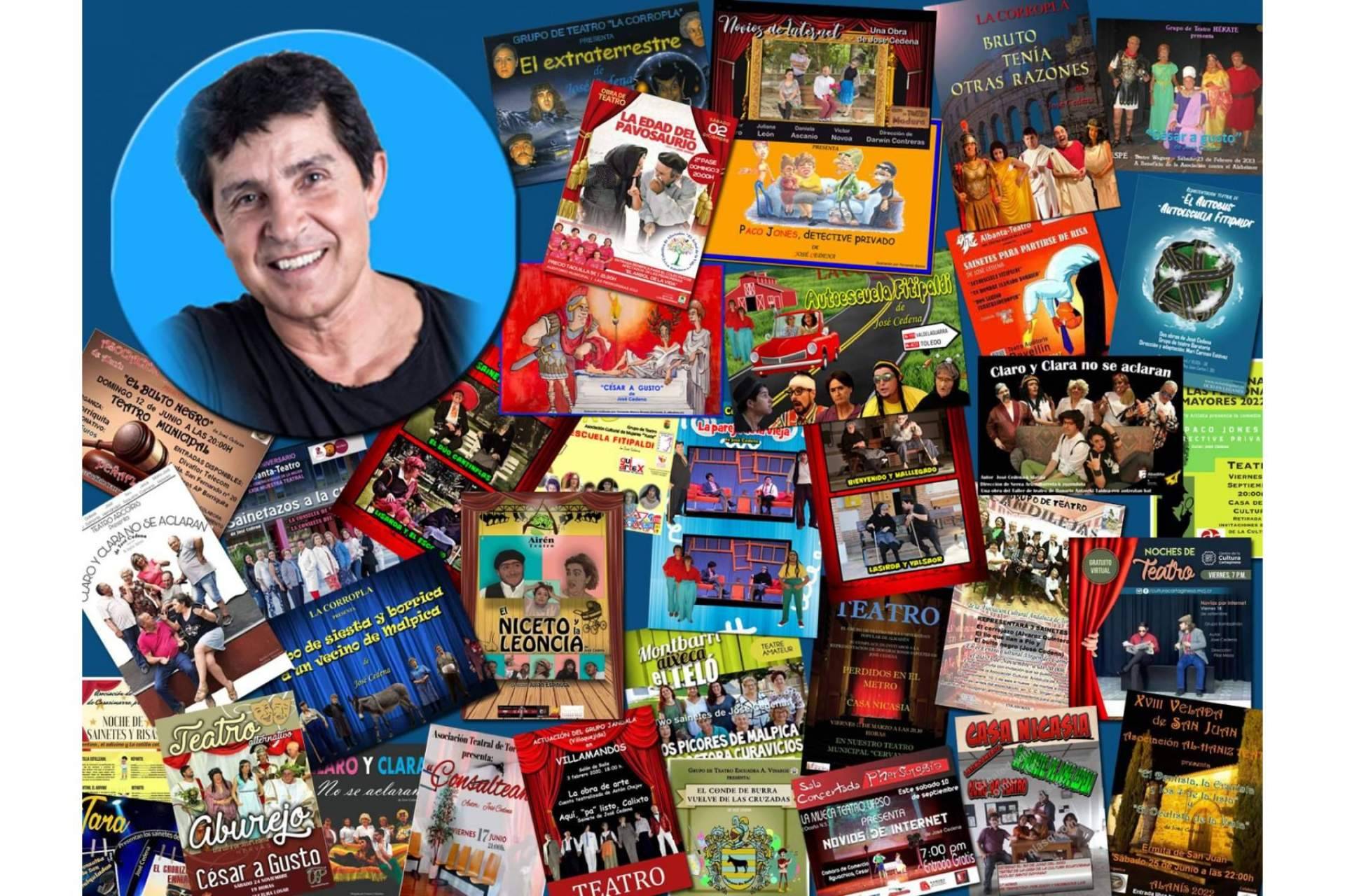 Un referente para el mundo del teatro aficionado, José Cedena,