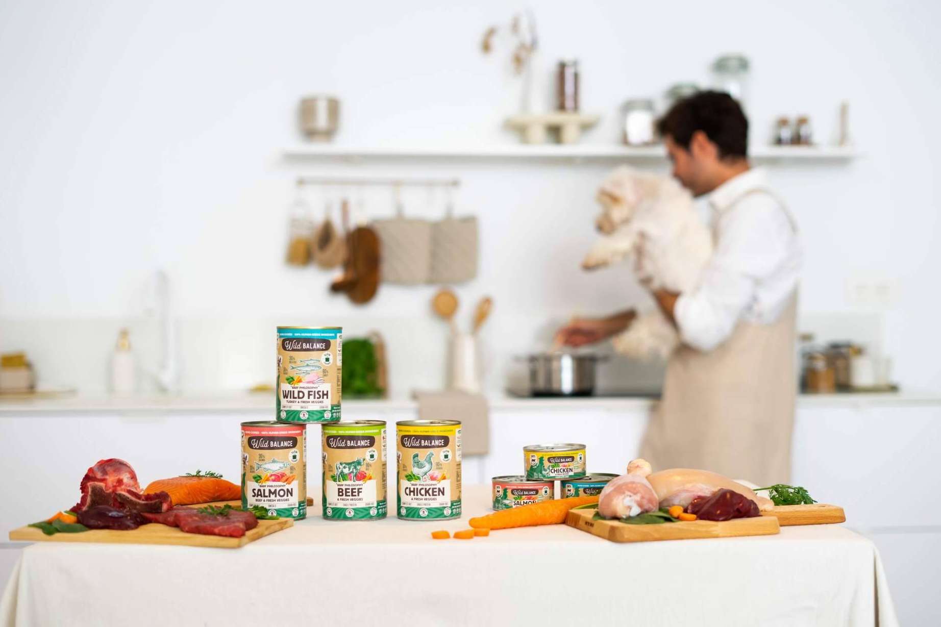 Wild Balance revoluciona el mercado de la alimentación para mascotas con el lanzamiento del BARF cocinado al vapor en lata