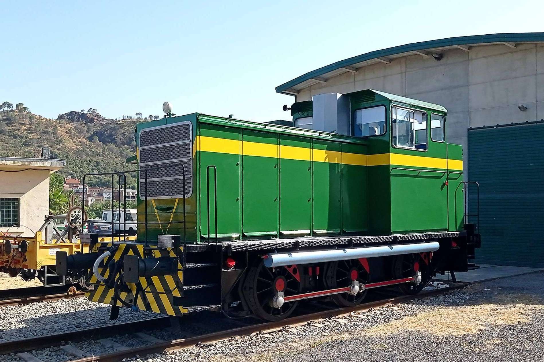 Restaurada una histórica locomotora de RENFE por la Fundación del Patrimonio Ferroviario