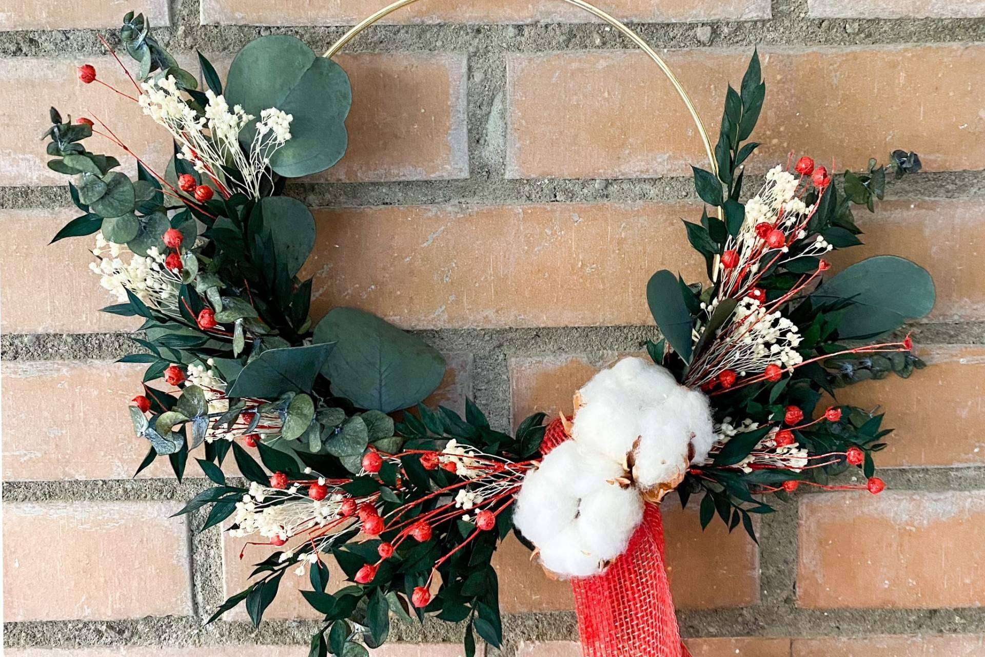 Floueri presenta sus flores secas y preservadas para la decoración de Navidad