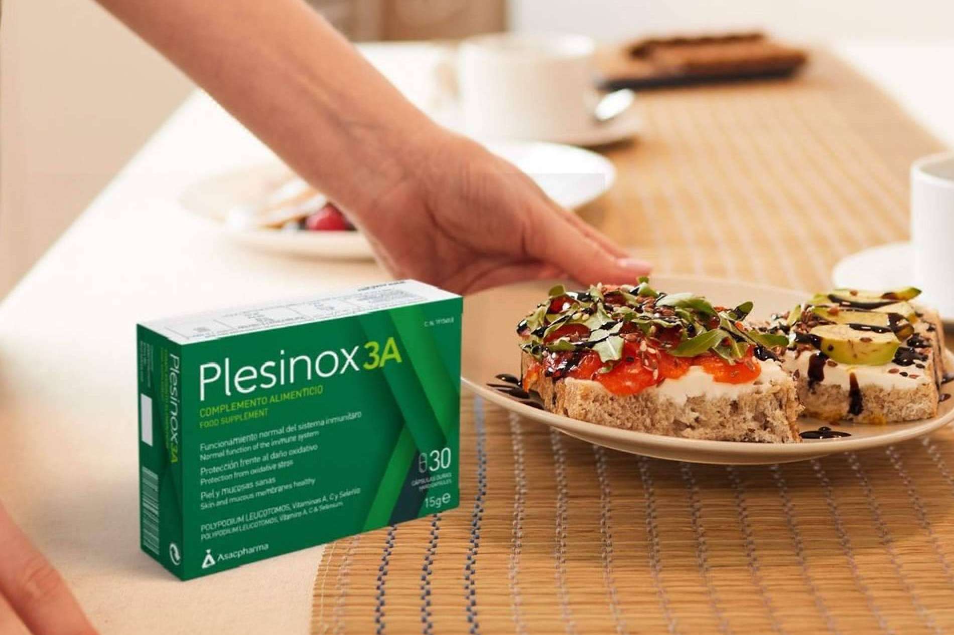 Refuerzo del sistema inmunitario con la ayuda de Plesinox 3A
