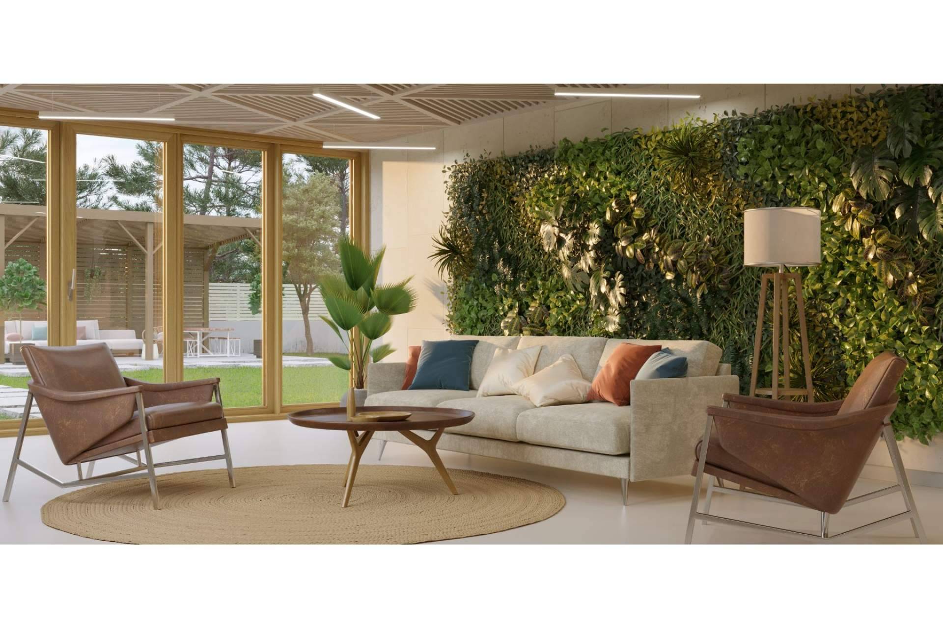 Decorar interiores y exteriores con los jardines verticales artificiales de JardínVertical.es