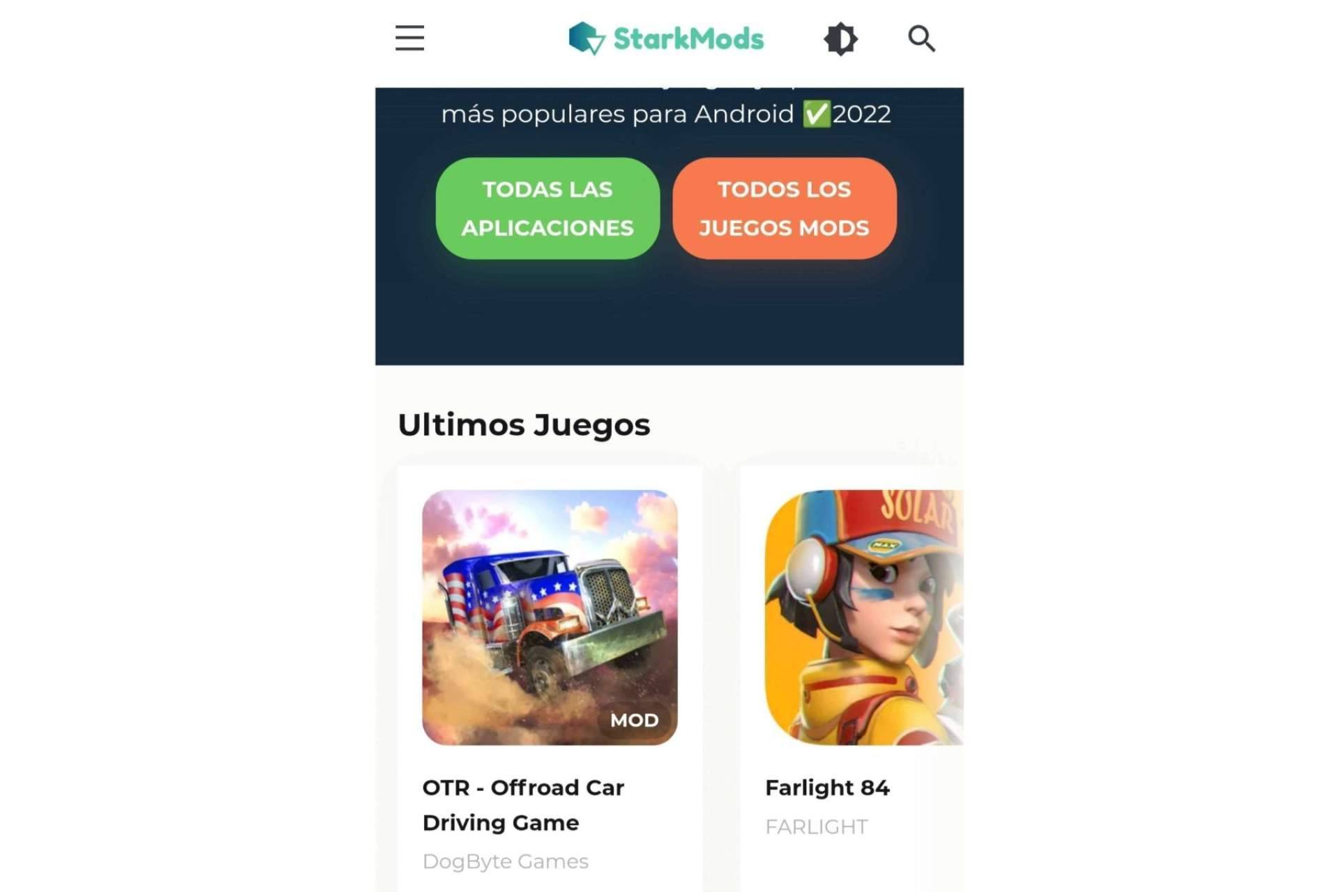 Nuevas apps y juegos cada día para Android en StarkMods