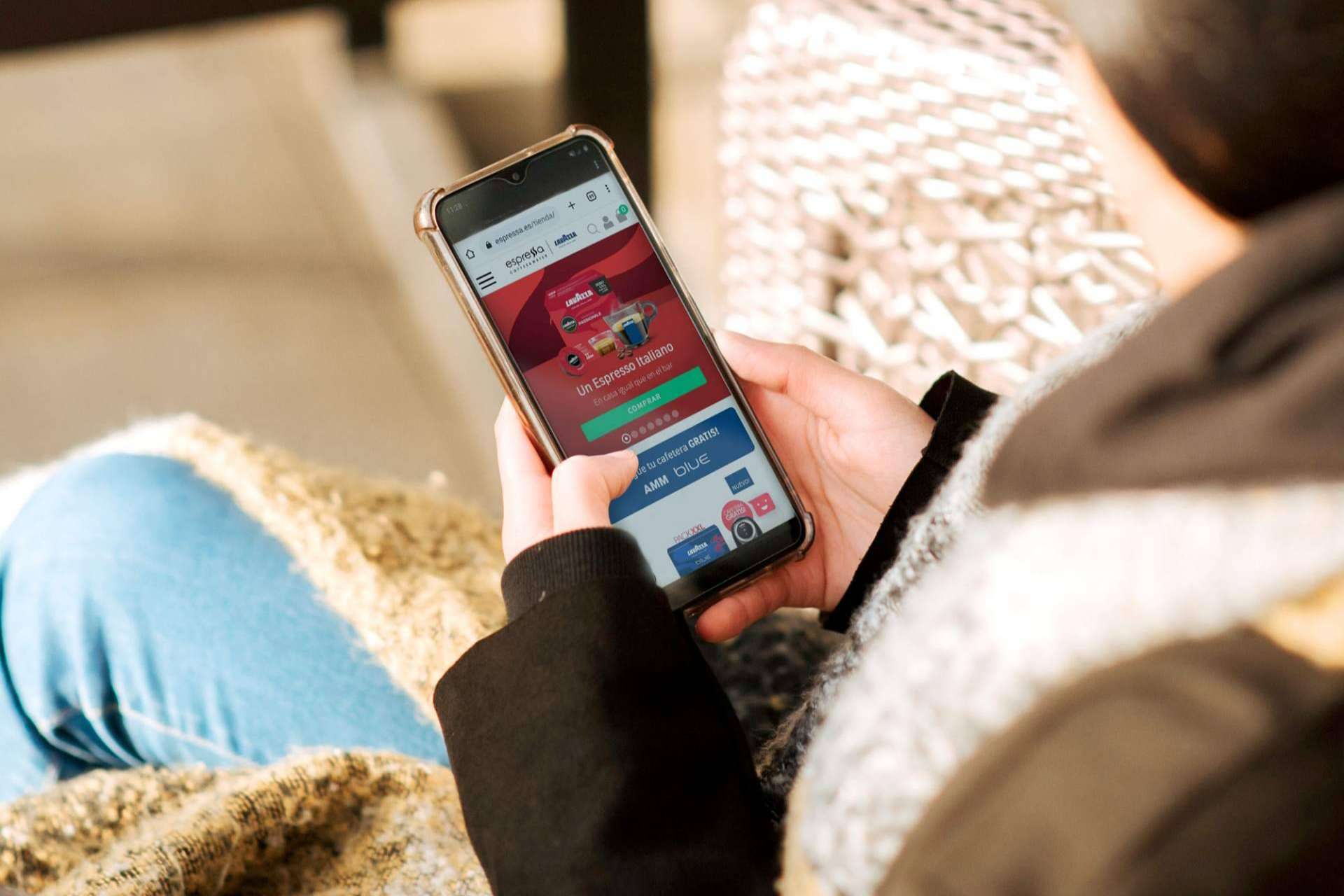 El e-commerce donde se pueden conseguir todos los productos de Lavazza, tienda Espressa Coffee& Water