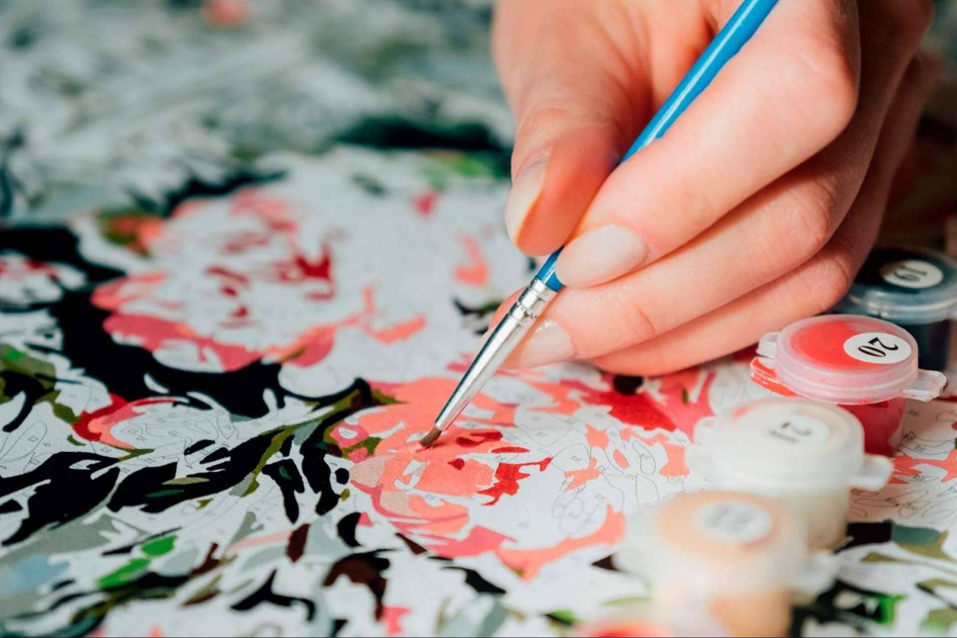 Cuadros para pintar por números, un regalo especial para estas navidades