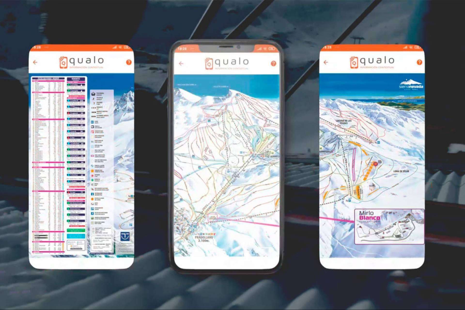 La plataforma universal de información contextualizada para las estaciones de esquí, QUALO