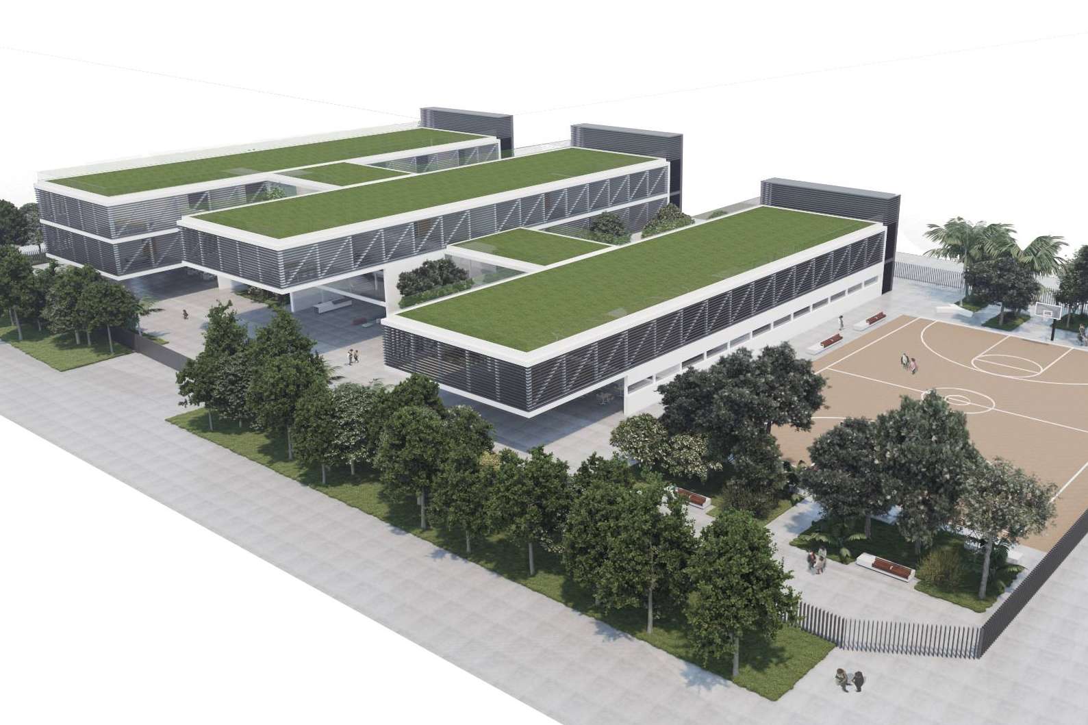 ¿En qué consiste la propuesta de arquitectura de Blesarq Estudio para el IES La Patacona?