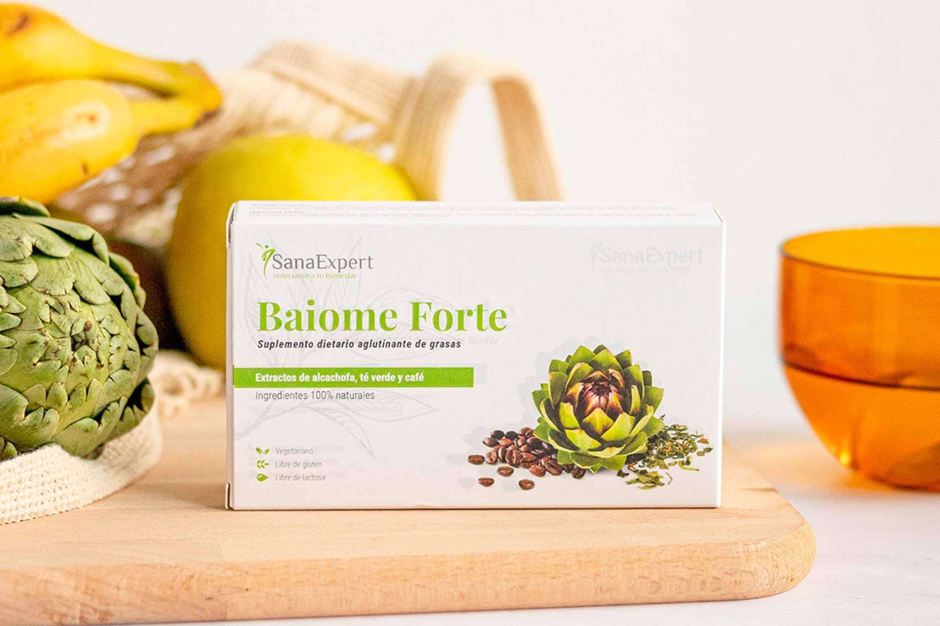 Baiome Forte de SanaExpert, un aliado estas fechas para depurar grasas