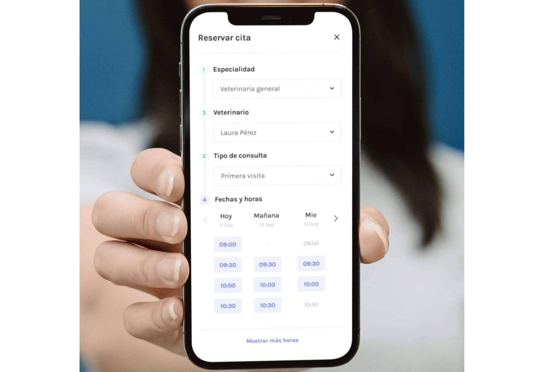Una web para reservar cita con veterinarios, VetEasy