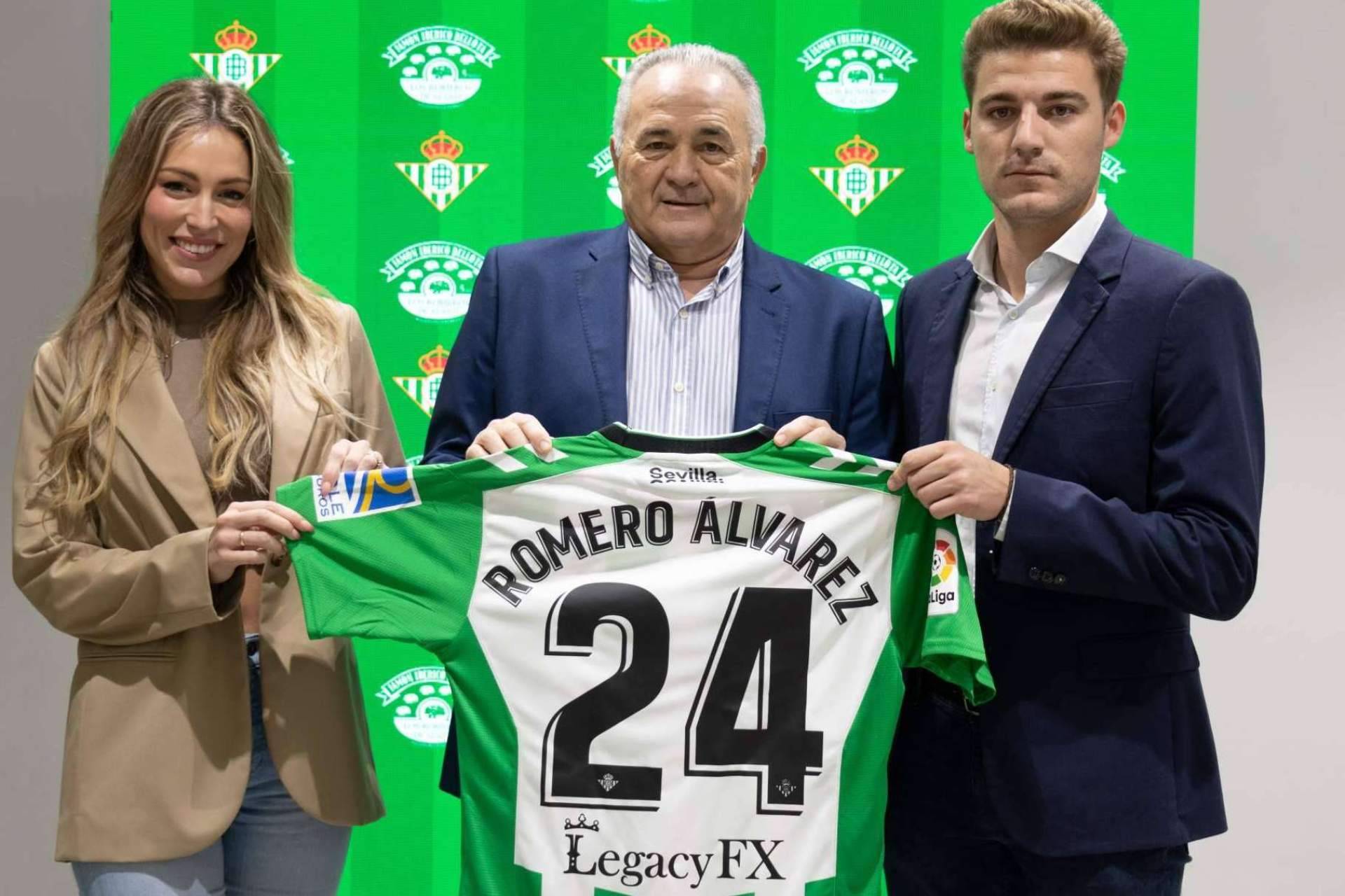 Las próximas tres temporadas, Romero Álvarez S.A. será patrocinador oficial del Real Betis Balompié