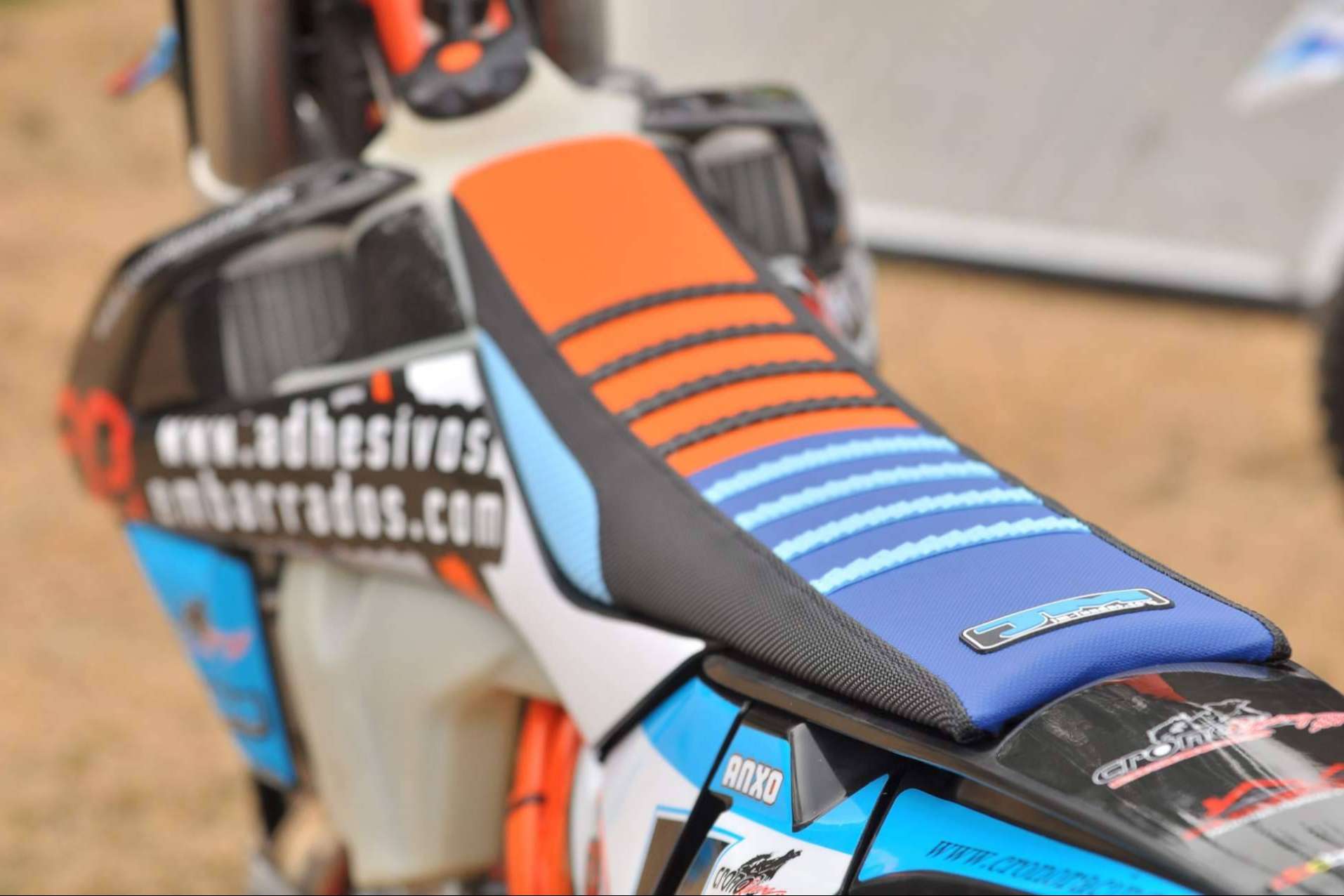 Personalización de funda de asientos para la moto, de la mano de JM-FUNDAS