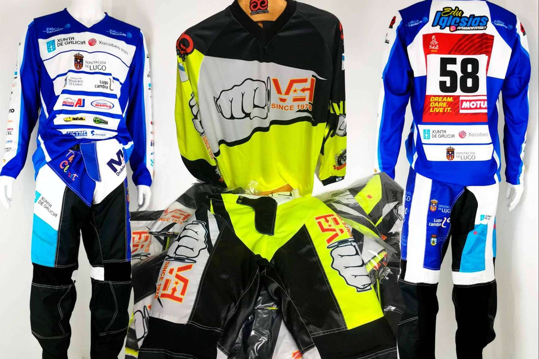 ADHESIVOSEMBARRADOS ofrece equipación offroad personalizada