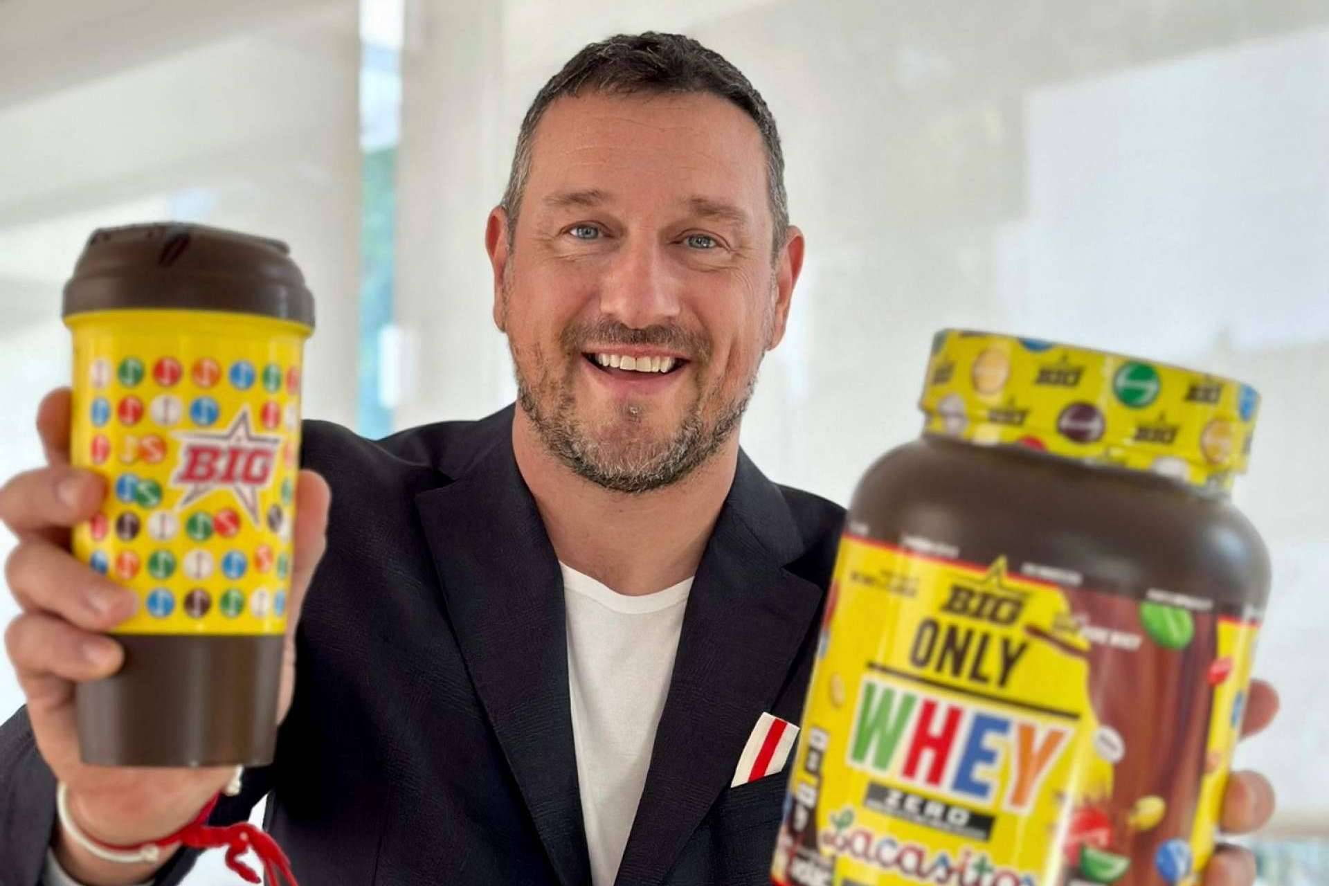 BIG firma con la marca Lacasitos para lanzar un nuevo producto revolucionario en el sector de los suplementos deportivos
