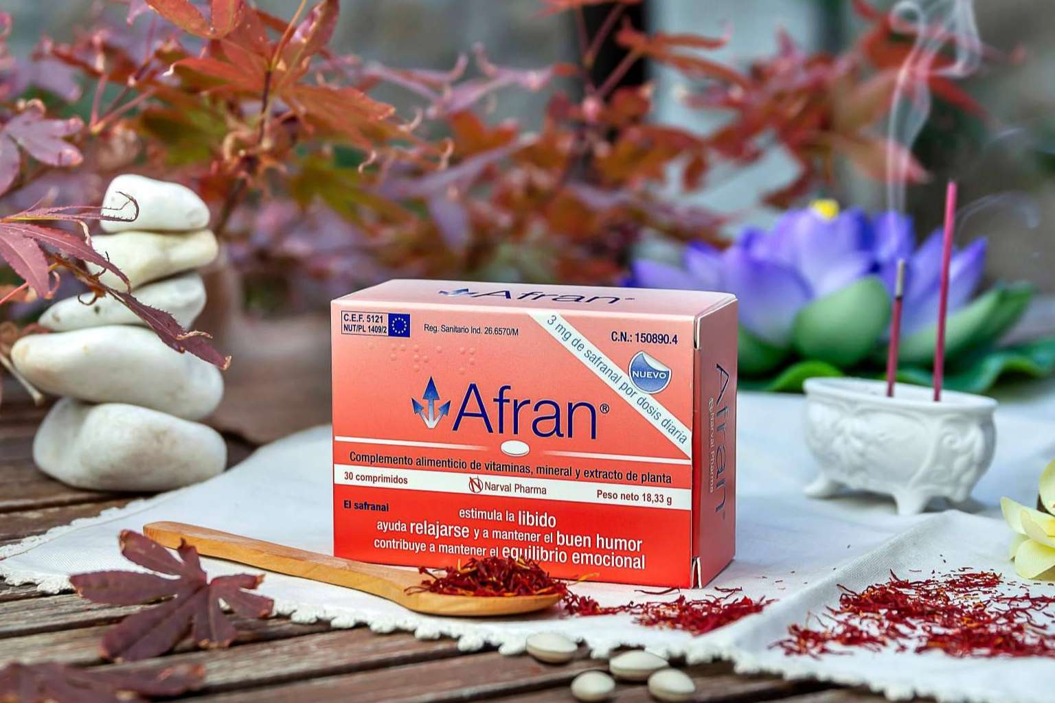 Equilibrio emocional sin medicamentos, Afran para una mente positiva