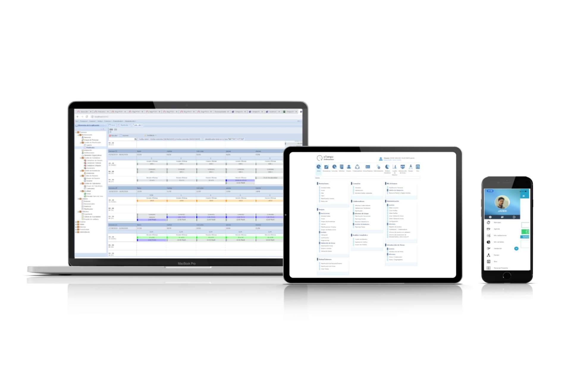 Softmachine, soluciones automatizadas y flexibles para la gestión de tiempos y planificación de turnos