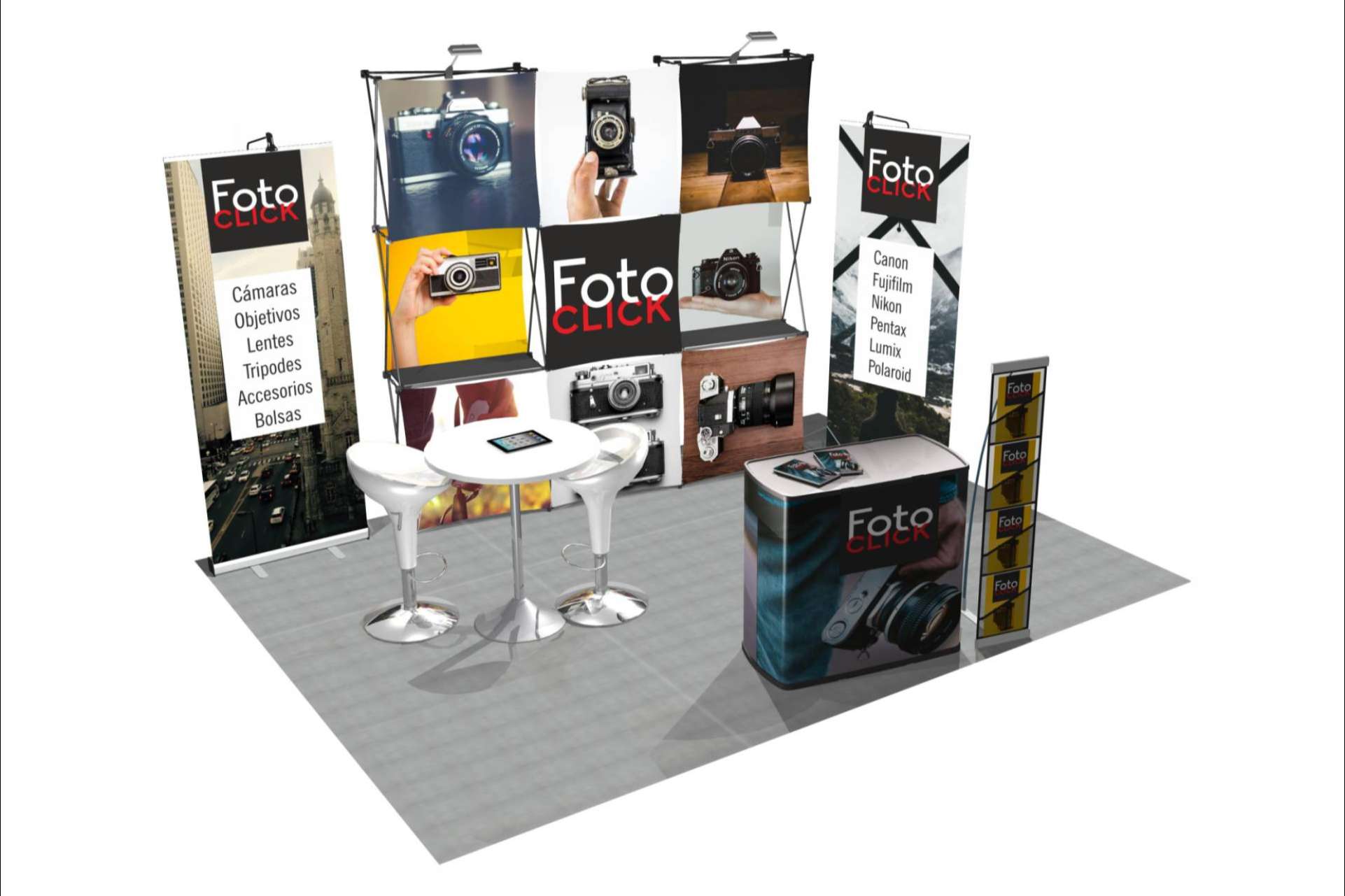 Olika Stands ofrece stand en renting para que los emprendedores y las pequeñas empresas puedan afrontar el gasto