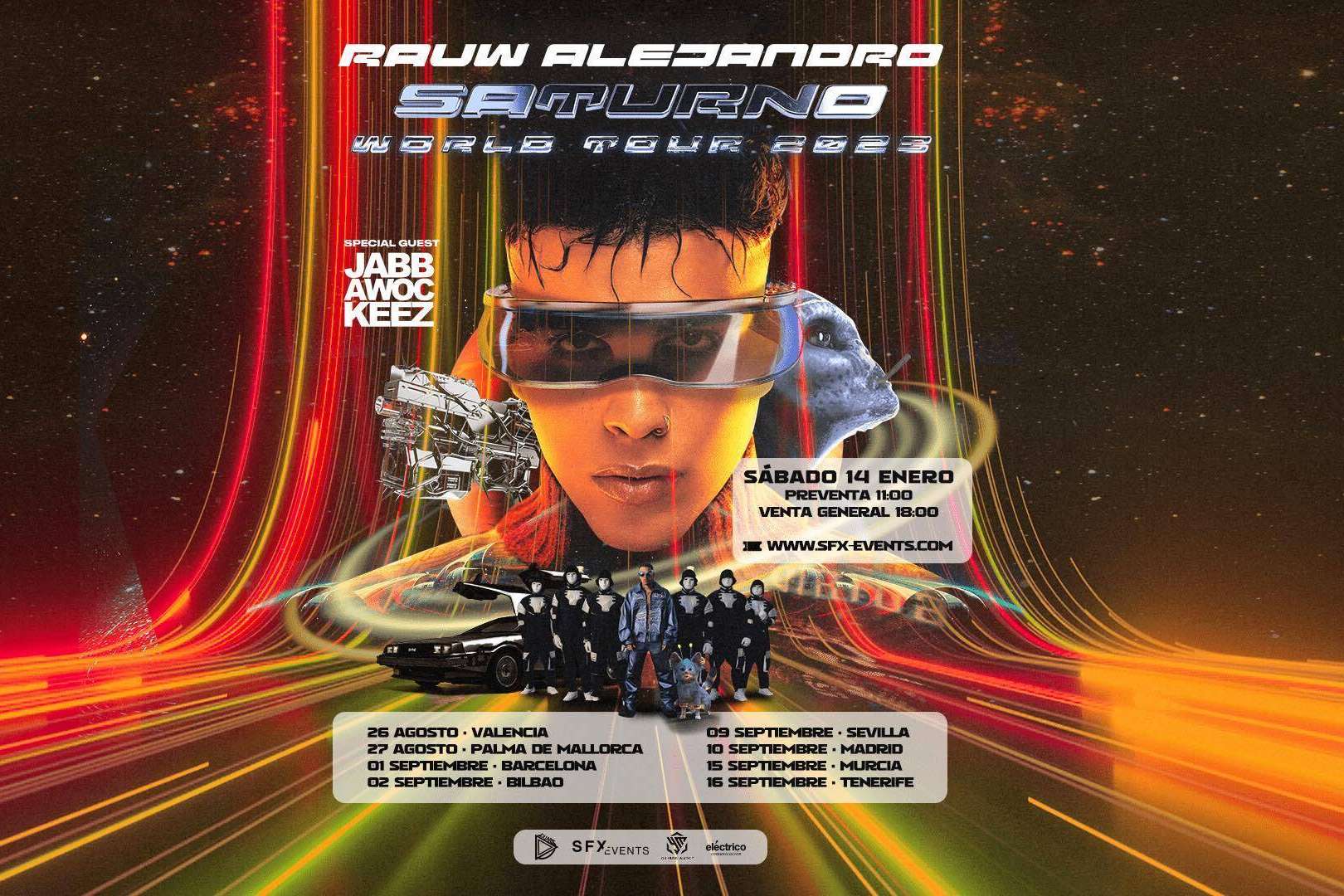 Las entradas para la gira de Rauw Alejandro 2023 están disponibles en Instanticket