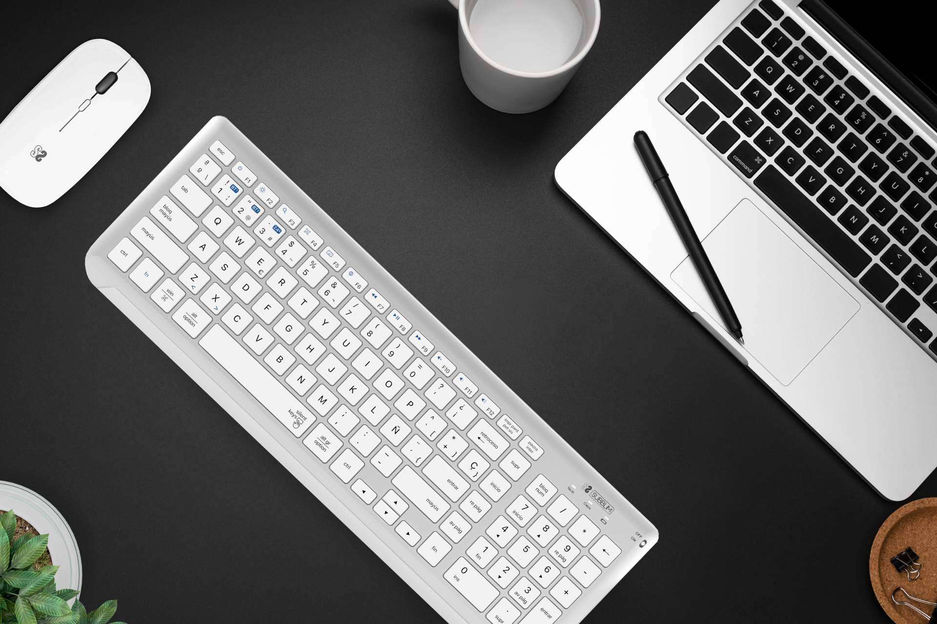 Tecnología dual para teclados y ratones SUBBLIM