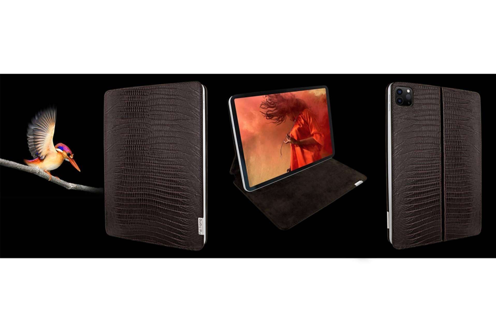 El modelo FramaSlim de Piel Frama permite un ajuste ultrafino y funcional en funda de piel para iPad