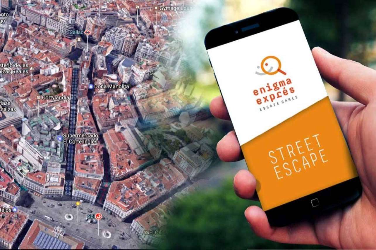 Juegos de street escape con Enigma Exprés, Goya; La Ruta del Sordo